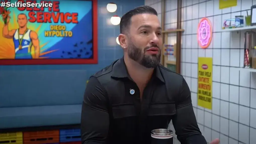 Diego Hypólito revela motivo inesperado para entrar no BBB 25: “Eu perdi tudo”