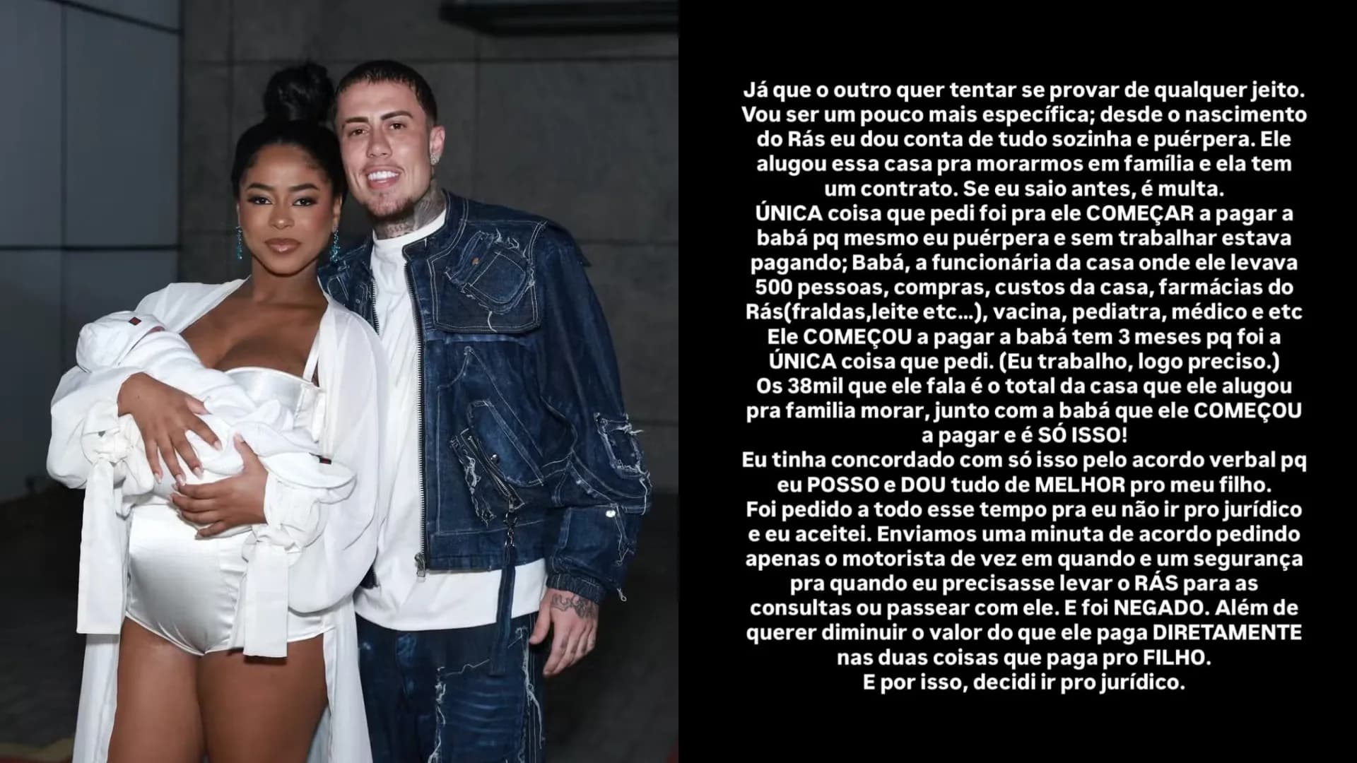 Lorena Maria rebate MC Daniel após divulgação de comprovantes