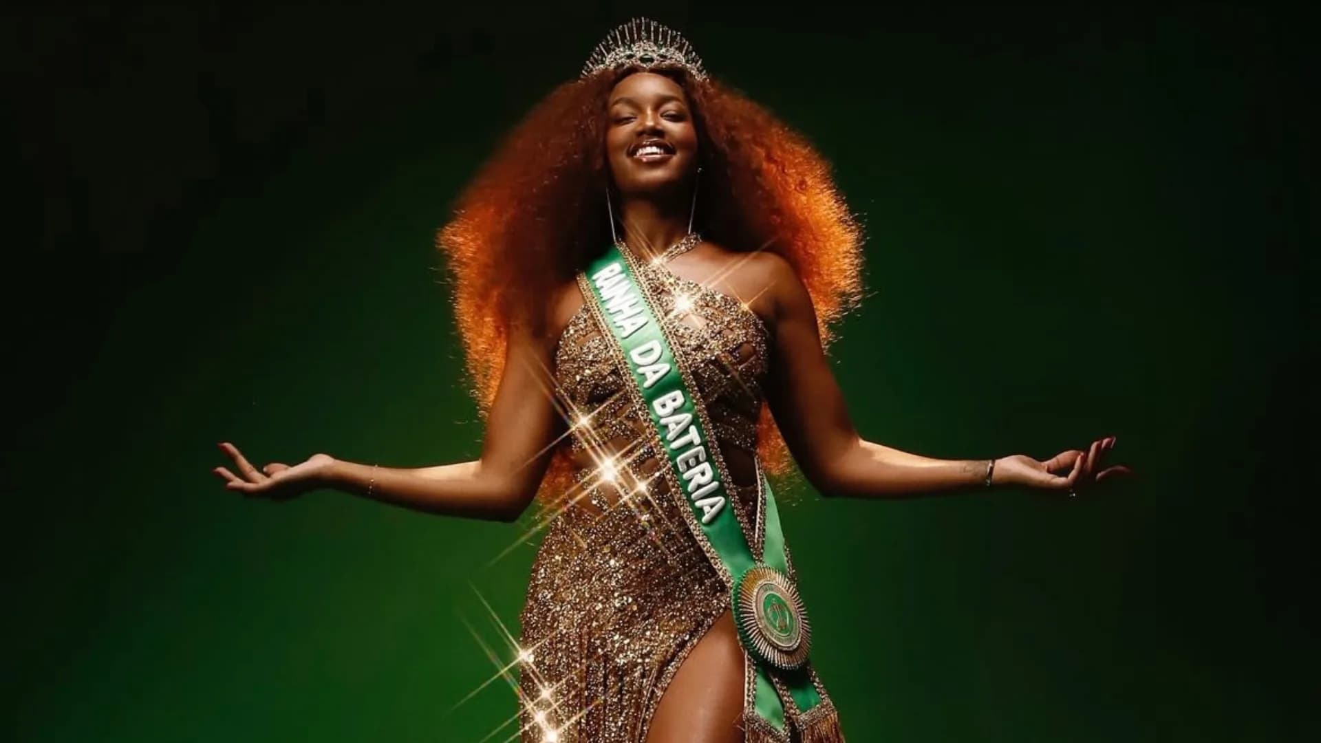 IZA é coroada rainha de bateria da Imperatriz Leopoldinense em retorno emocionante