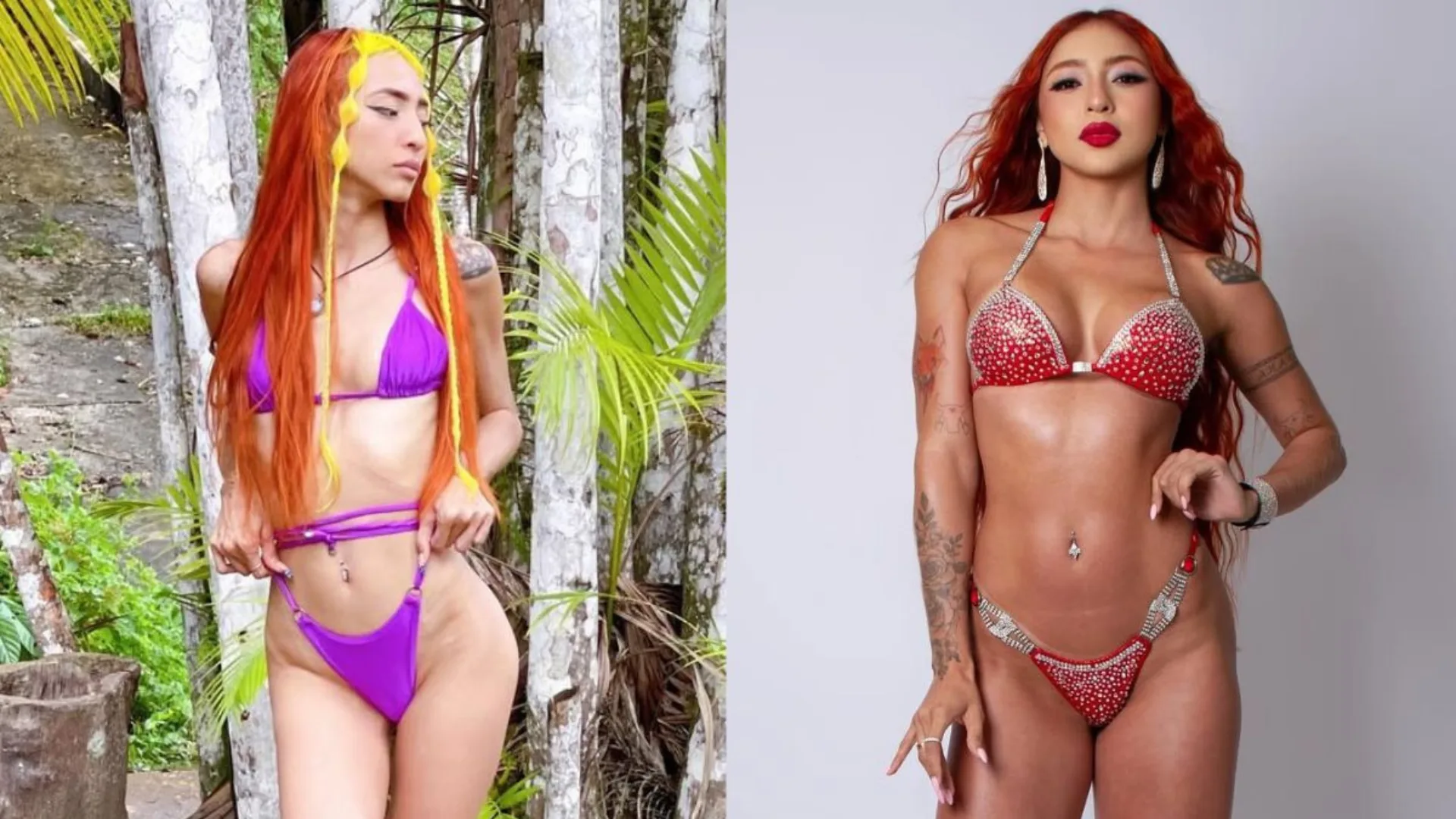 Ruivinha de Marte impressiona ao mostrar evolução e treinar para concurso de fisiculturismo