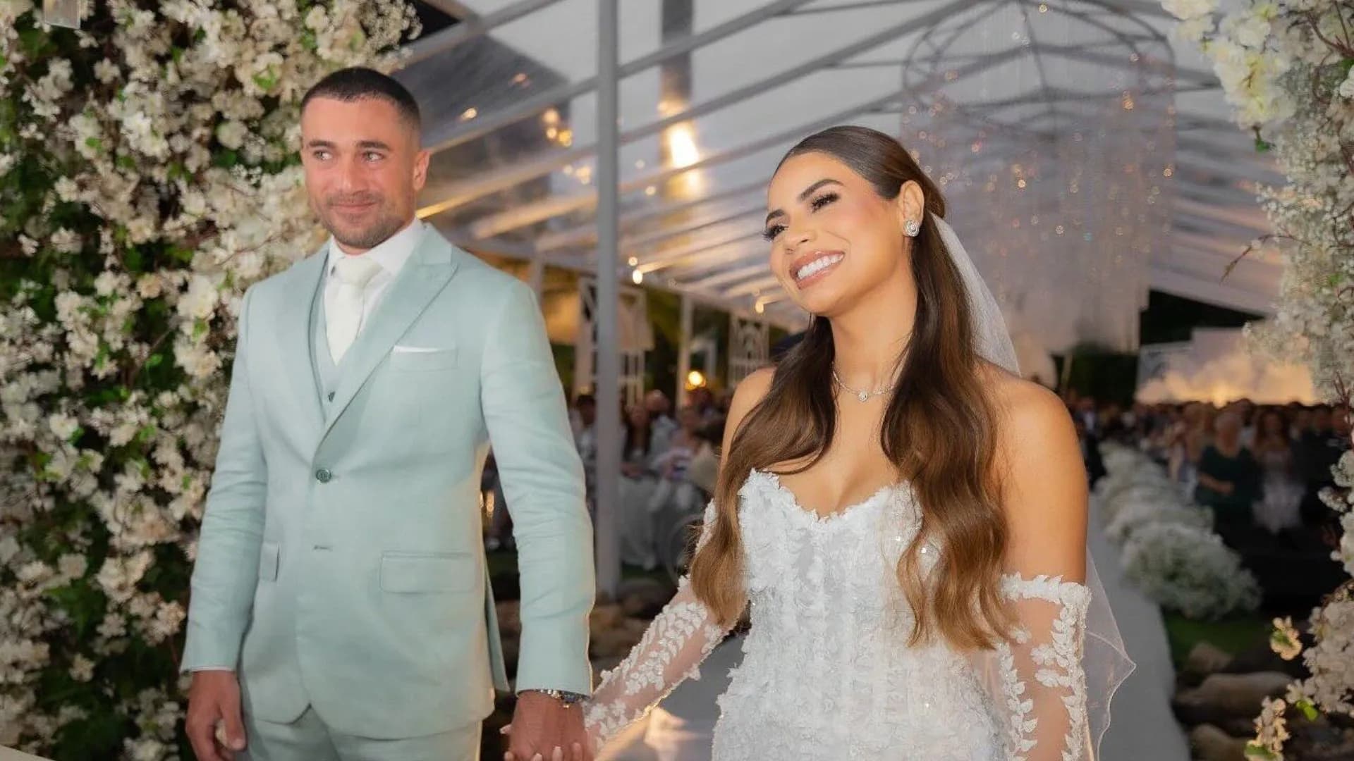 Lexa e Ricardo Vianna dizem ‘sim’ durante cerimônia de casamento