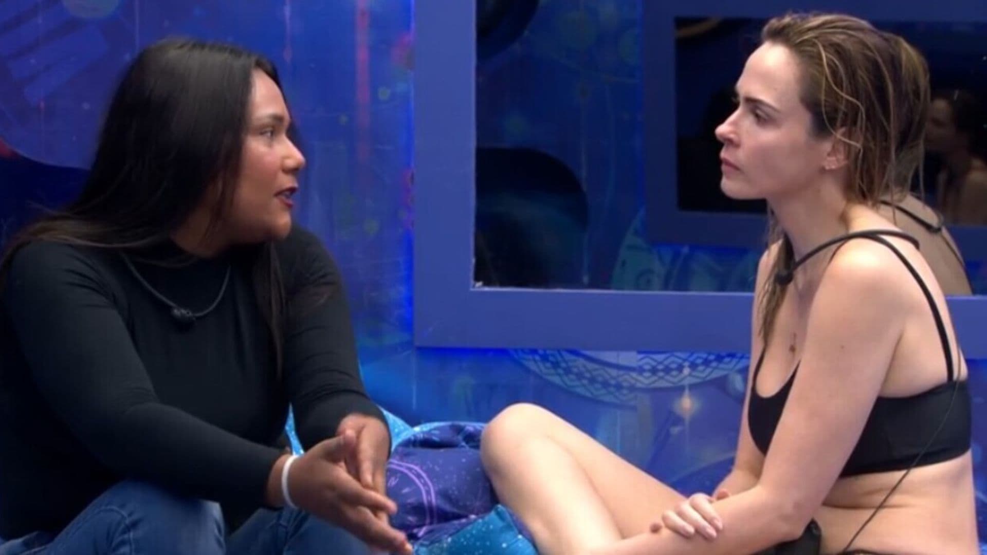 BBB 26: Ana Paula e Chaiany se emocionam durante conversa séria