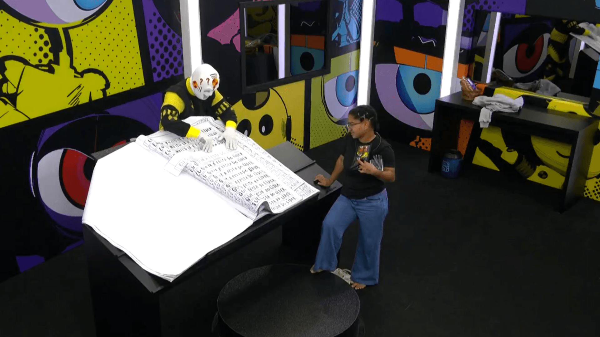 BBB 26: Milena não conclui desafio do Barrados no Baile e chora