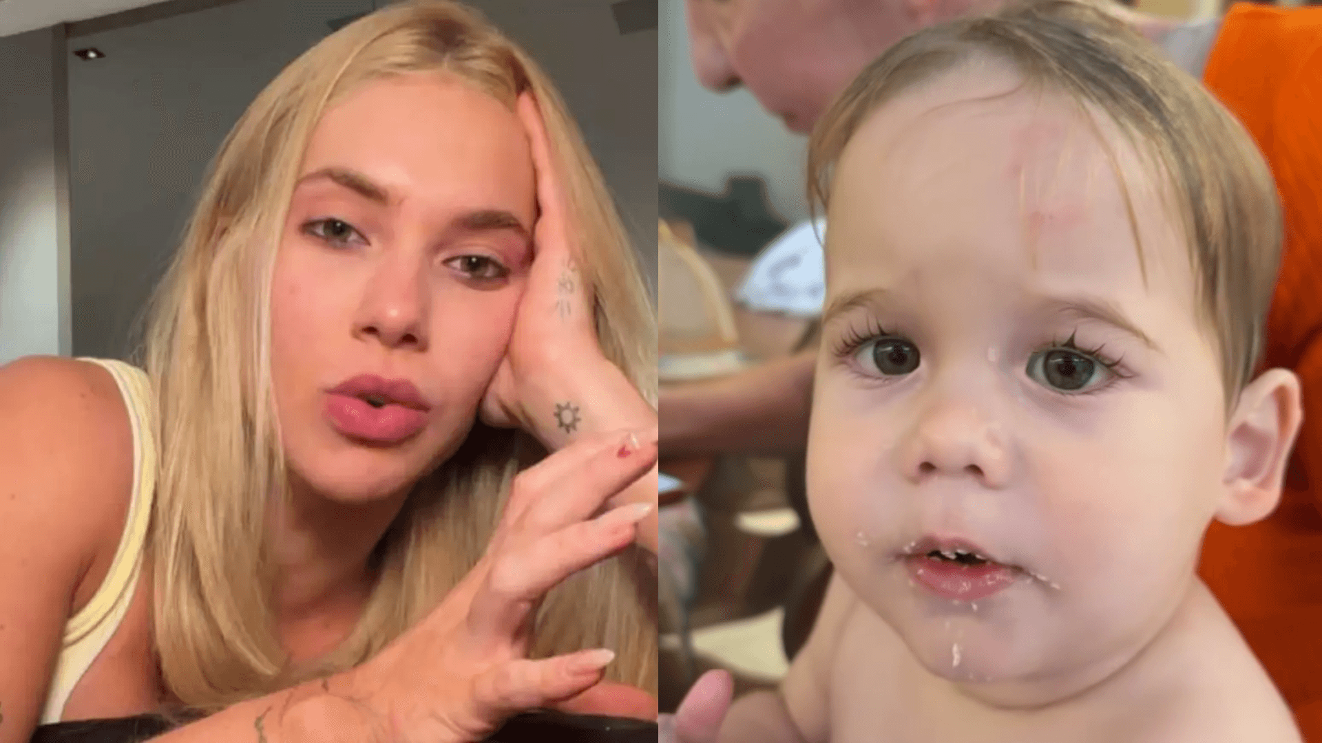 Filho de Virginia e Zé Felipe é mordido na testa na escola