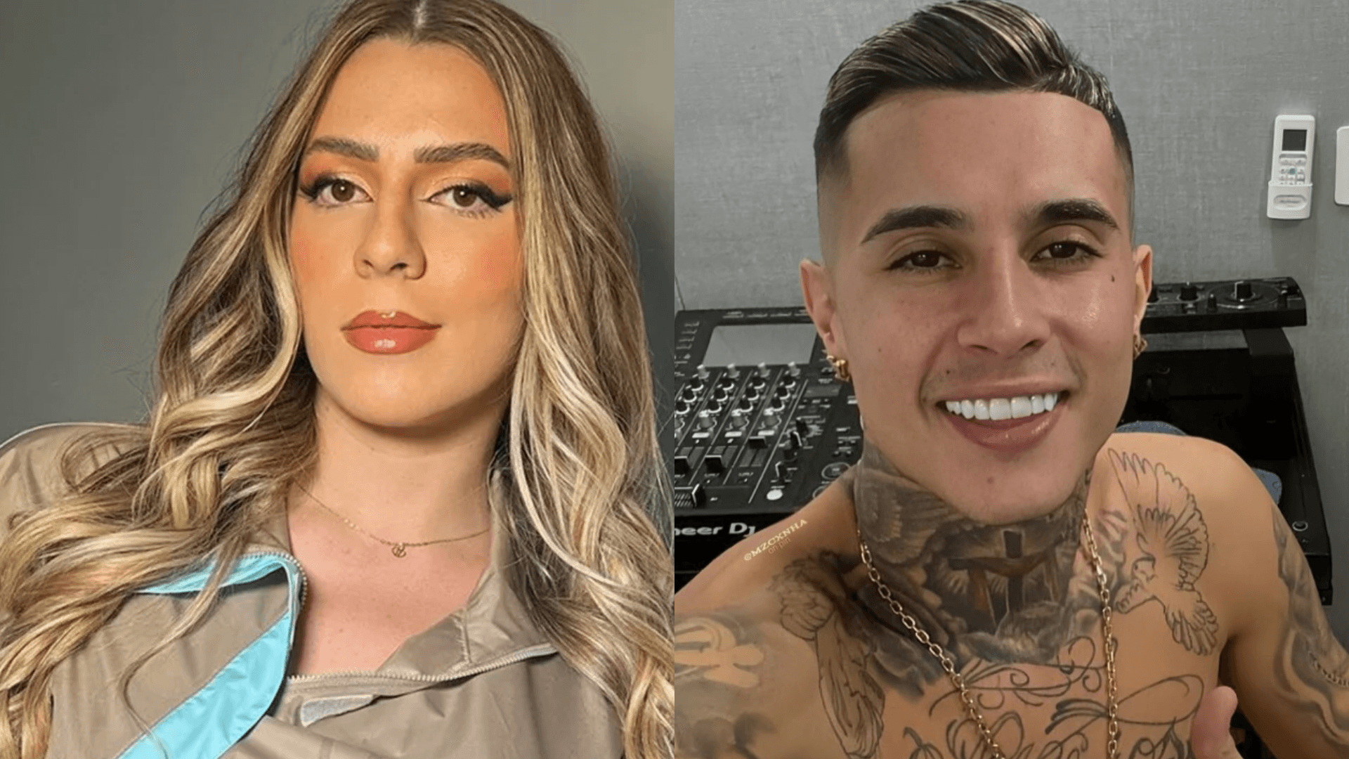 Malévola Alves e MC Paiva partem para agressão em shopping