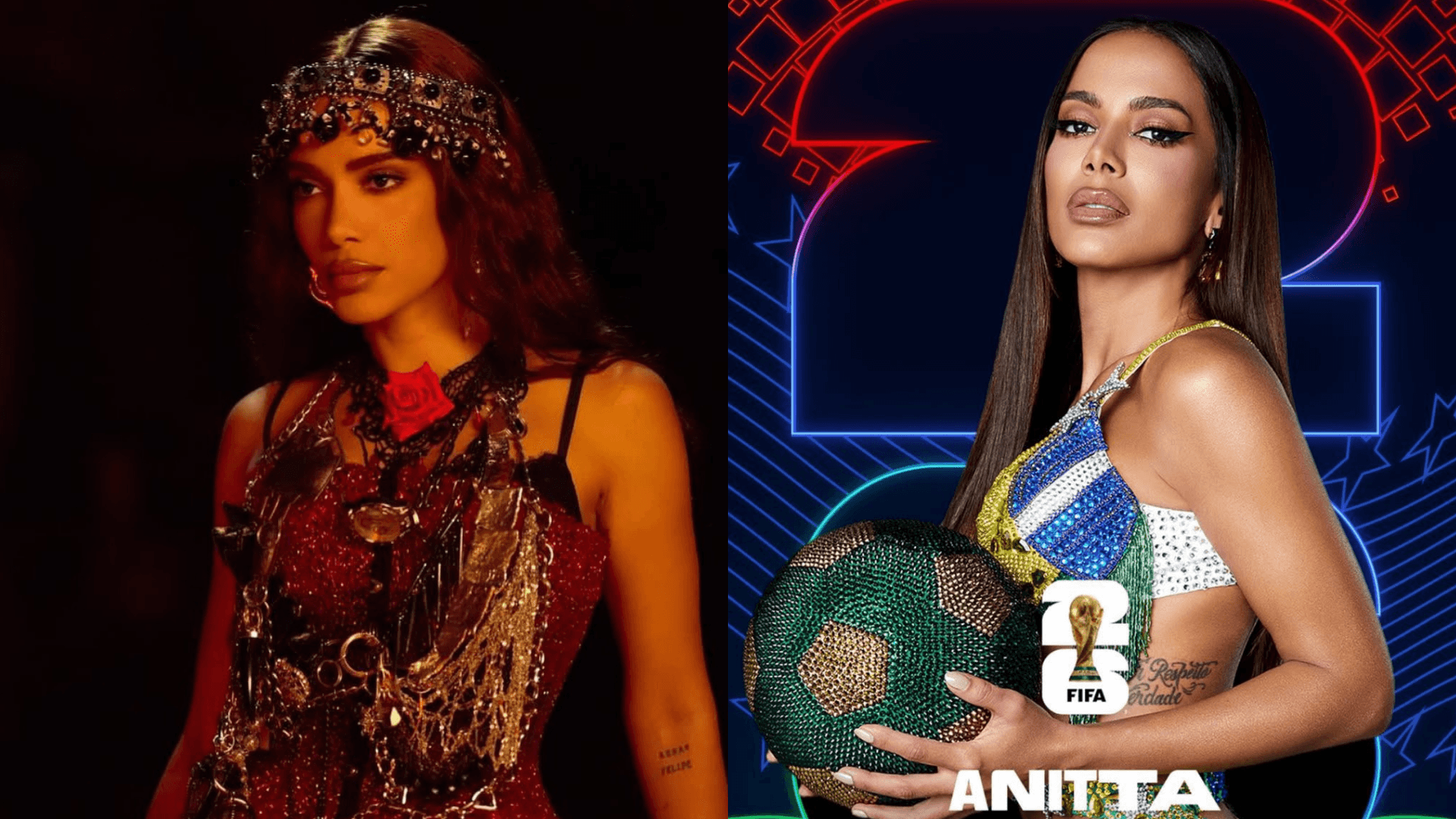 Fifa anuncia Anitta como uma das atrações da festa de abertura da Copa do Mundo