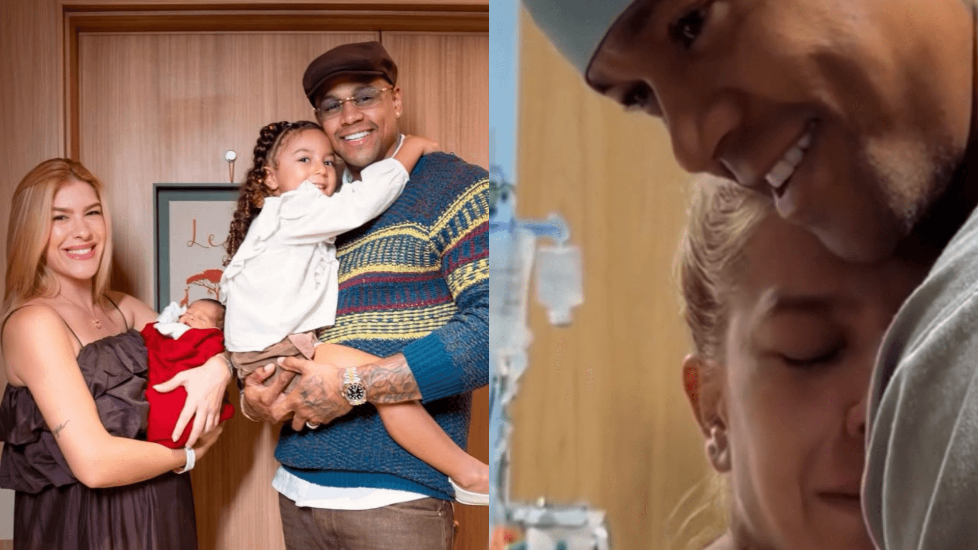 Lore Improta exalta companheirismo de Leo Santana durante trabalho de parto de Levi: “Meu parceiro de vida”