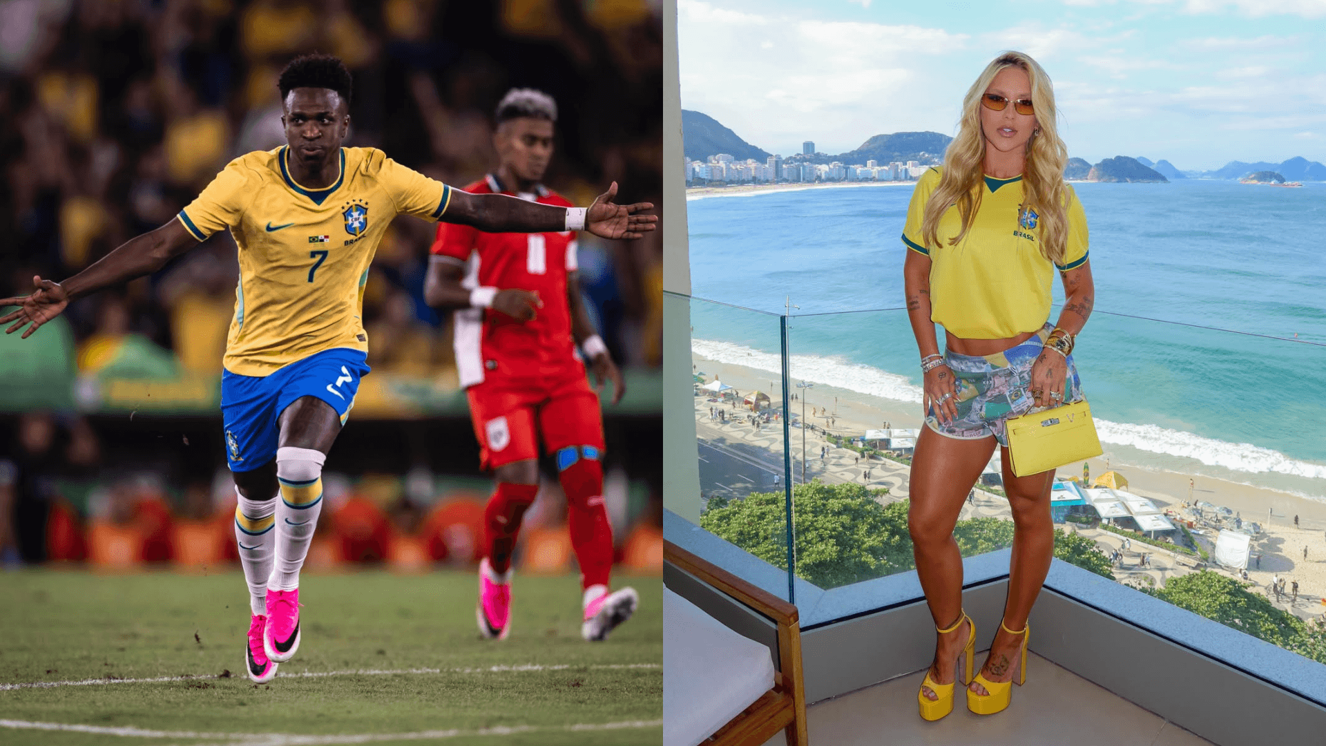 Após gol de Vini Jr., torcida brasileira no Maracanã entoa coro contra Virginia Fonseca