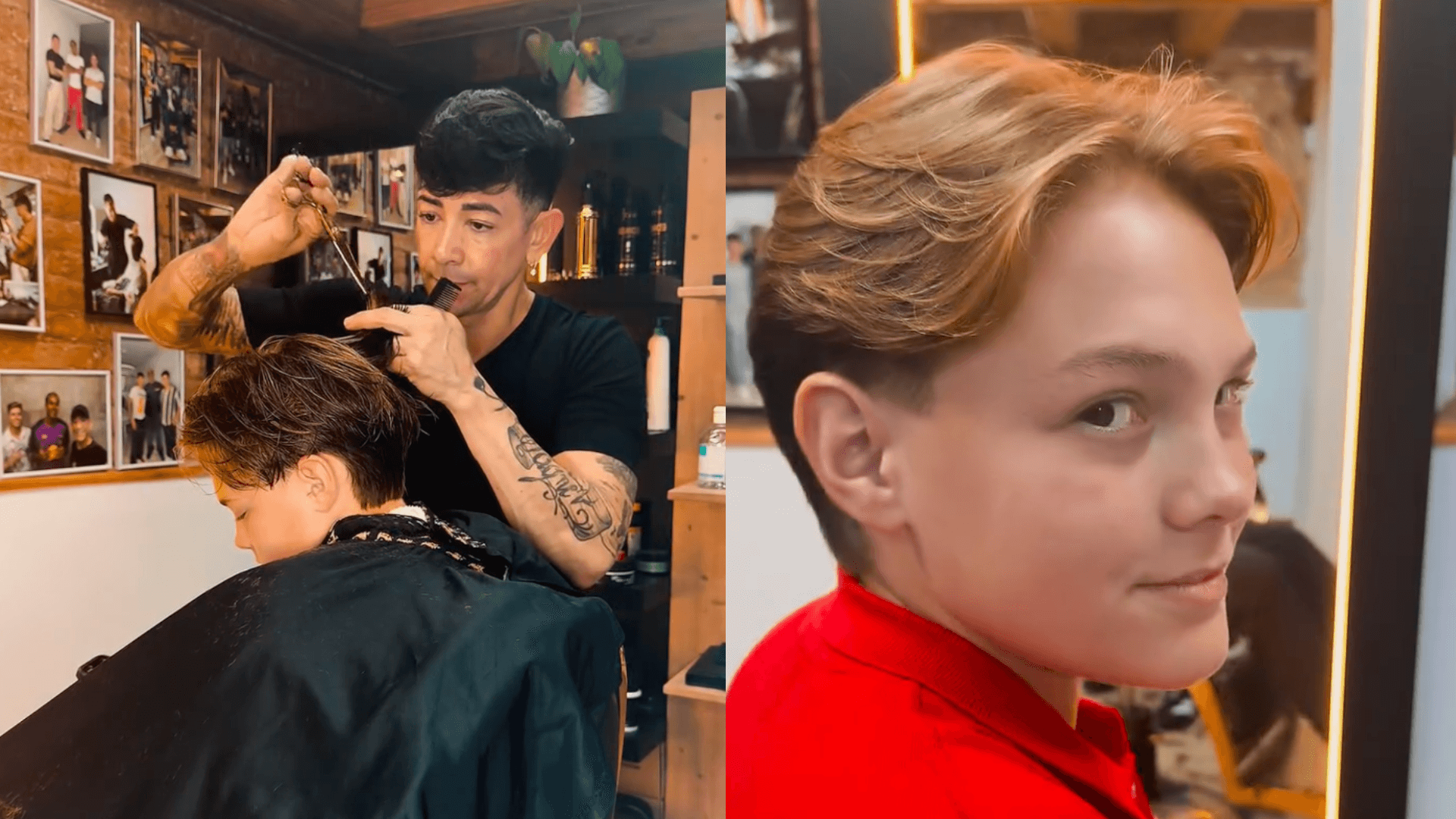 Filho de Neymar surge de visual novo e chama atenção nas redes