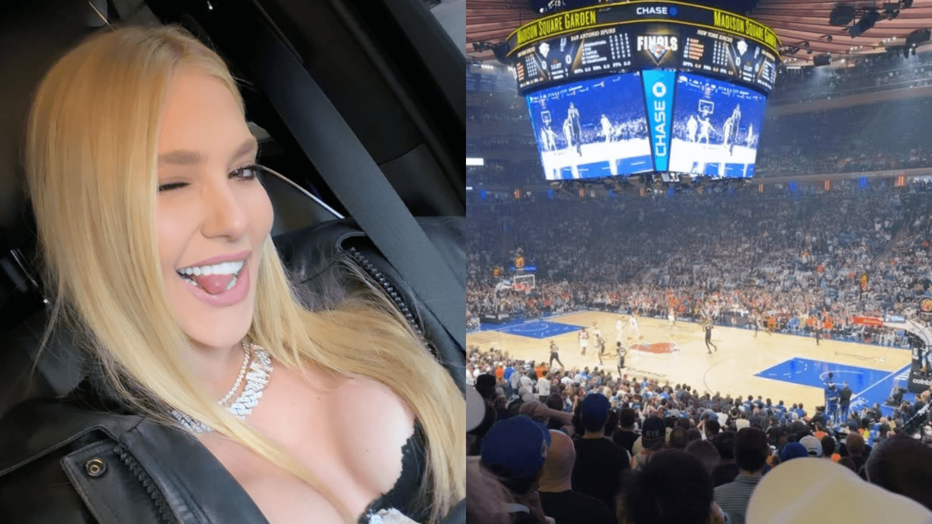 Virginia Fonseca assiste a jogo da NBA em Nova York e confessa: “Ninguém entende nada”