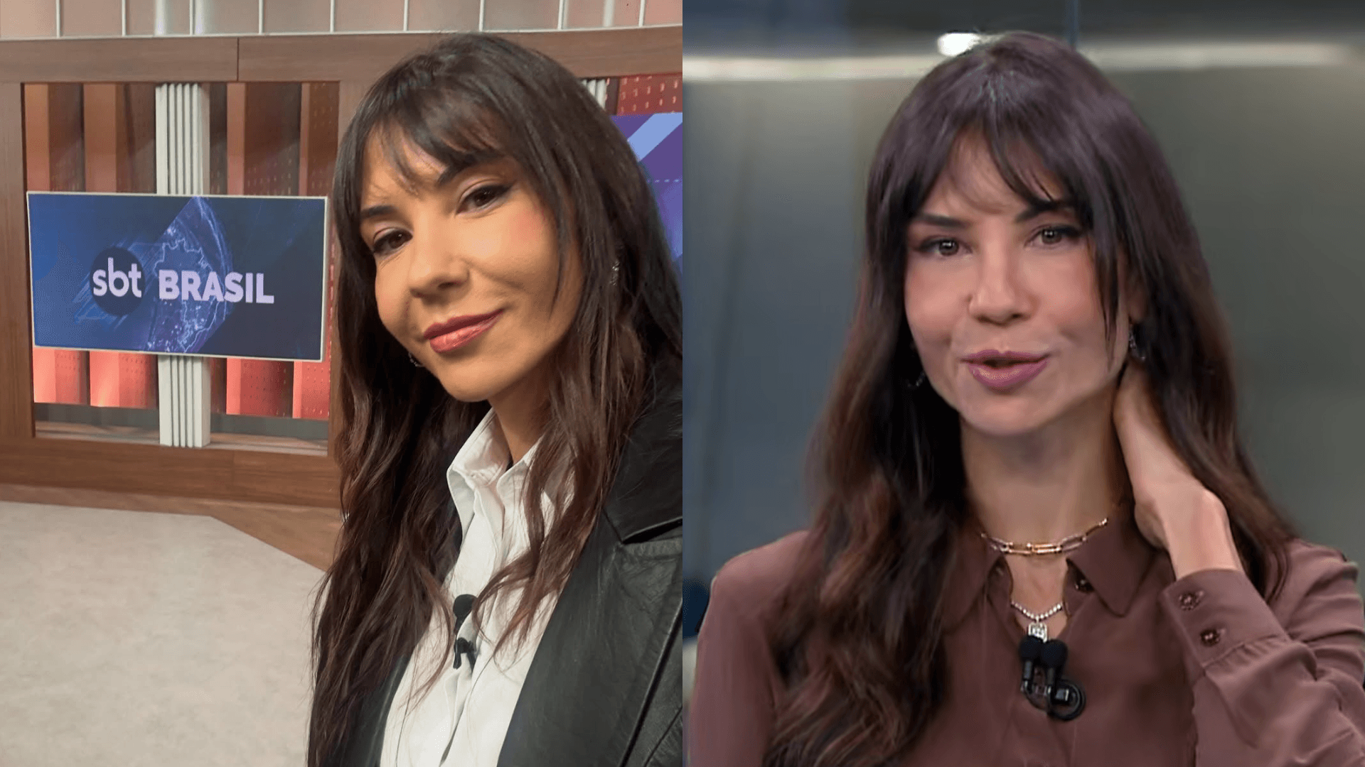 Jornalista do SBT chama atenção da equipe ao vivo após problema no teleprompter