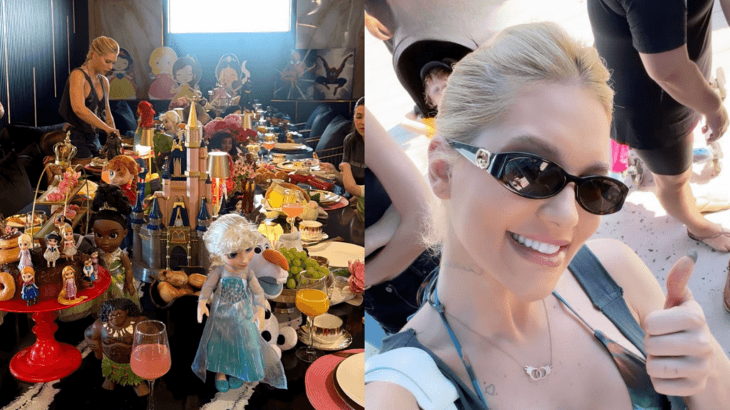 Virginia Fonseca curte café da manhã temático com os filhos antes de passeio na Disney