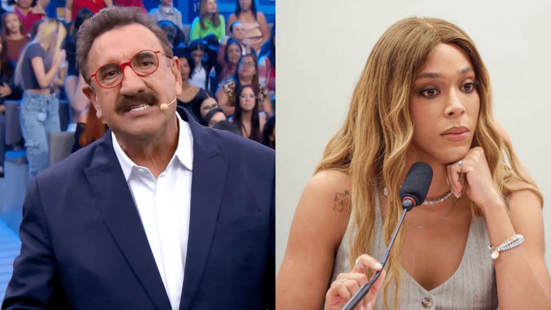 Justiça obriga Ratinho a exibir direito de resposta de Erika Hilton