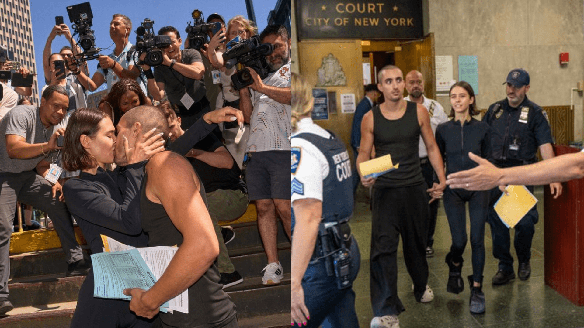 Casal preso por escalar o Empire State Building é liberado