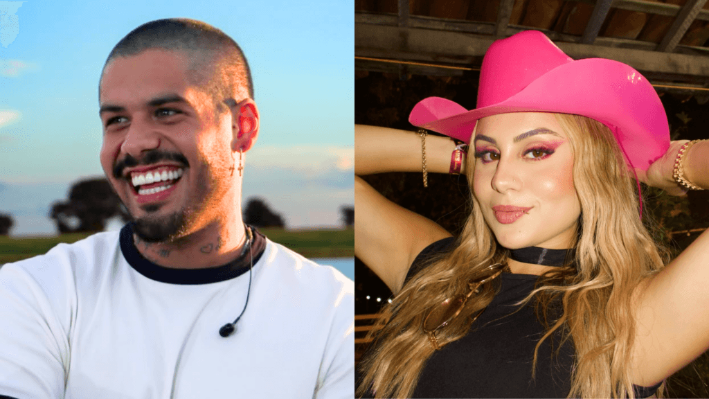 Zé Felipe é flagrado em clima de romance com Lara Jucá após show 
