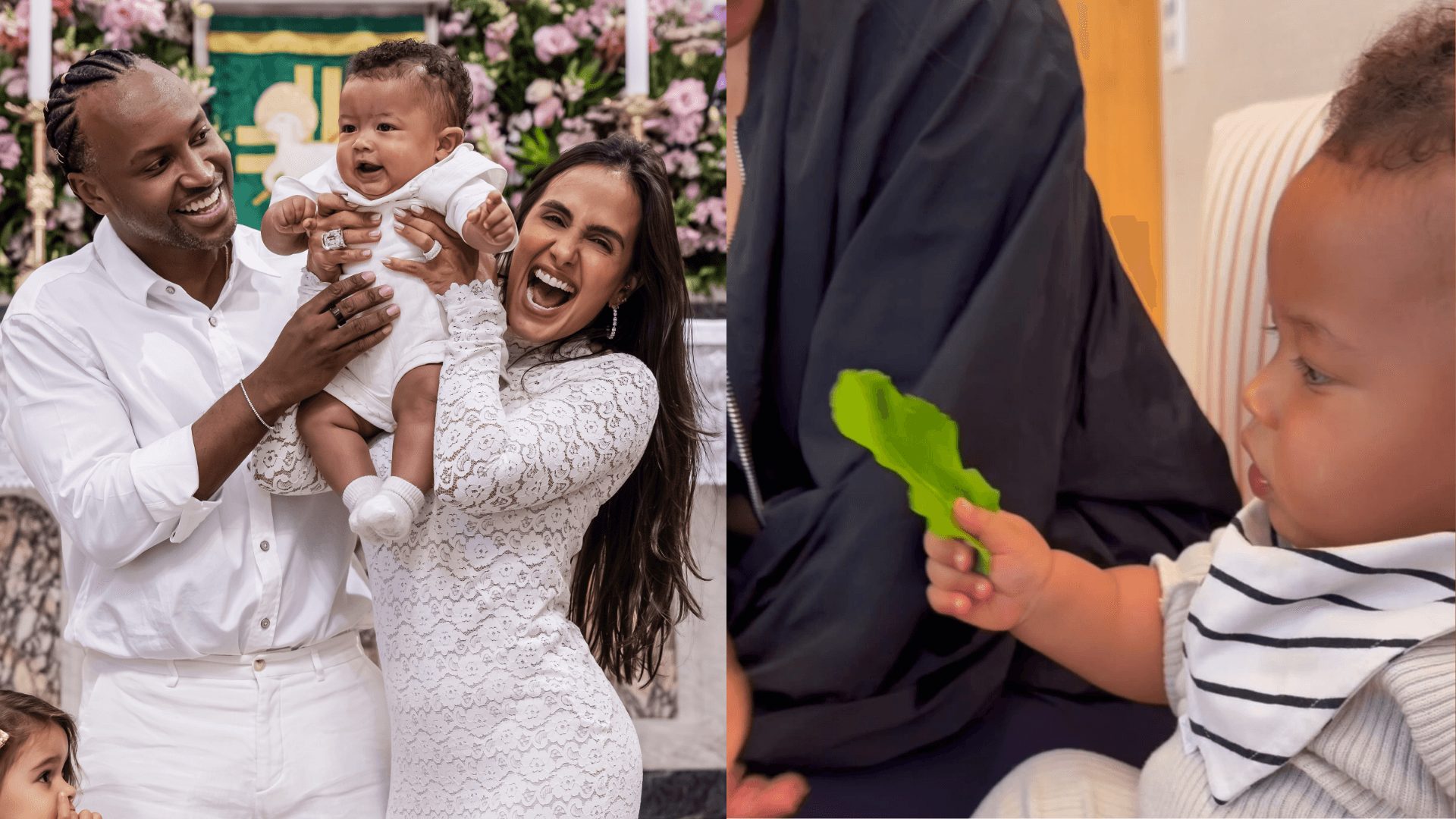 Filho de Thiaguinho e Carol Peixinho, Bento encanta a web ao aparecer em vídeo pedindo rúcula: “Tá viciado”