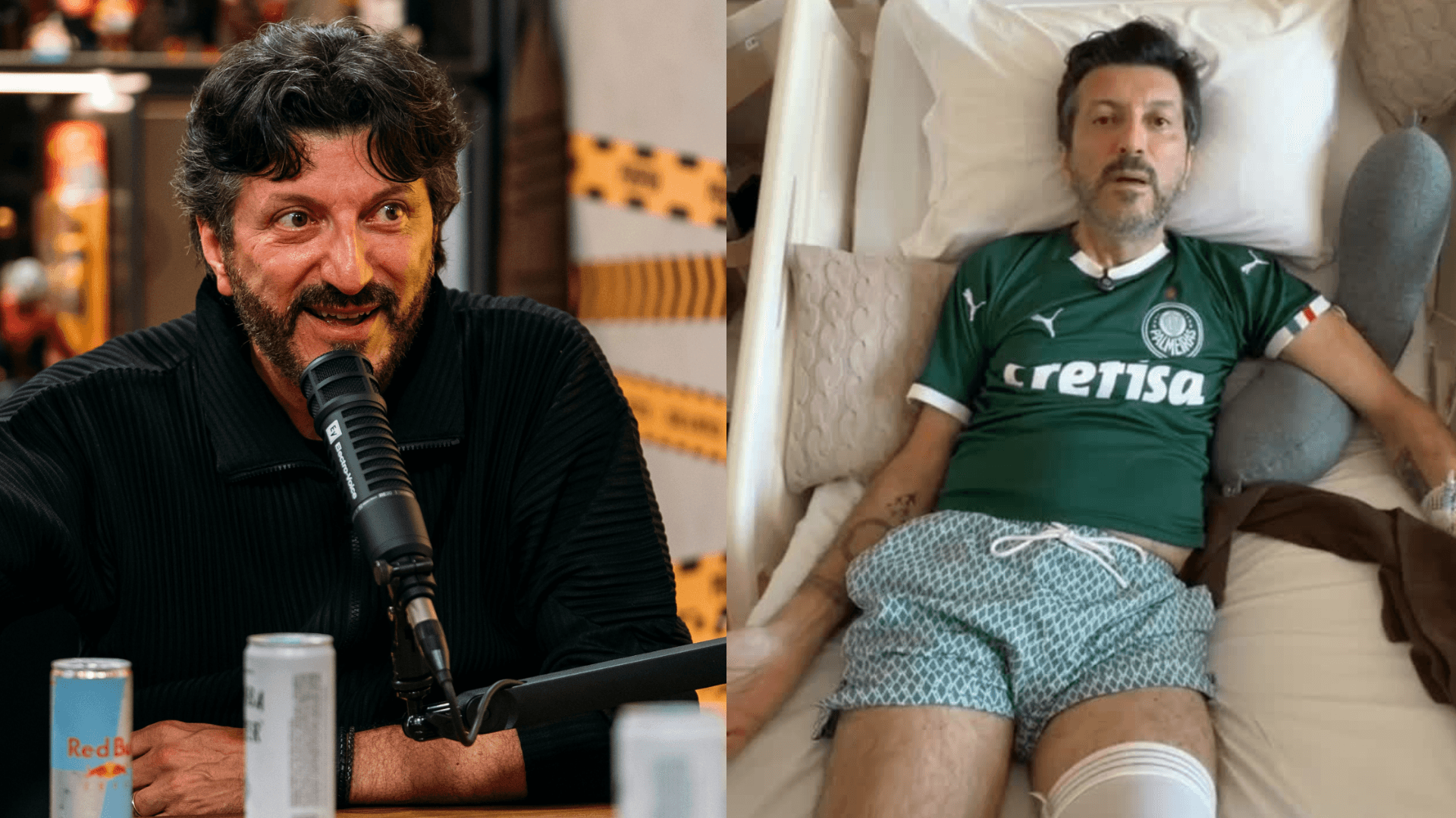 Lito Sousa faz apelo por tratamento experimental em primeira aparição após diagnóstico de doença rara