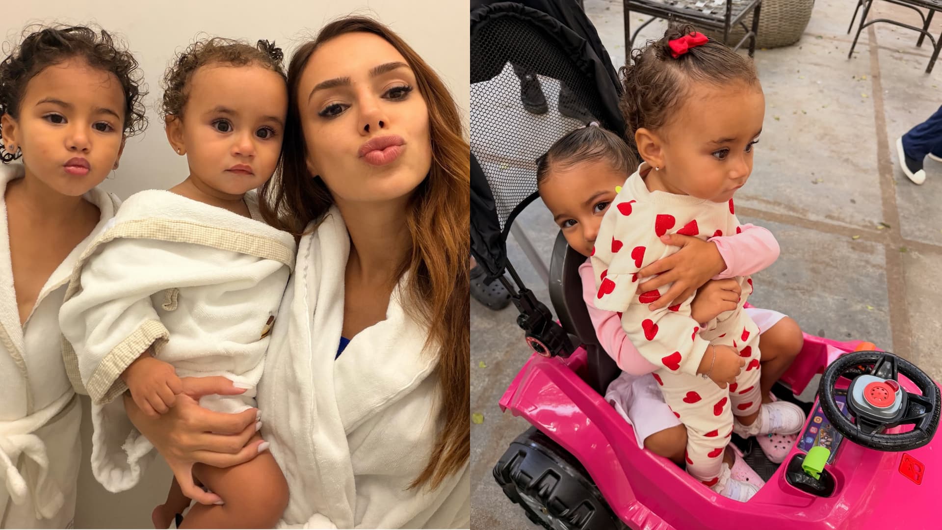 Bruna Biancardi encanta a web ao compartilhar novas fotos com as filhas