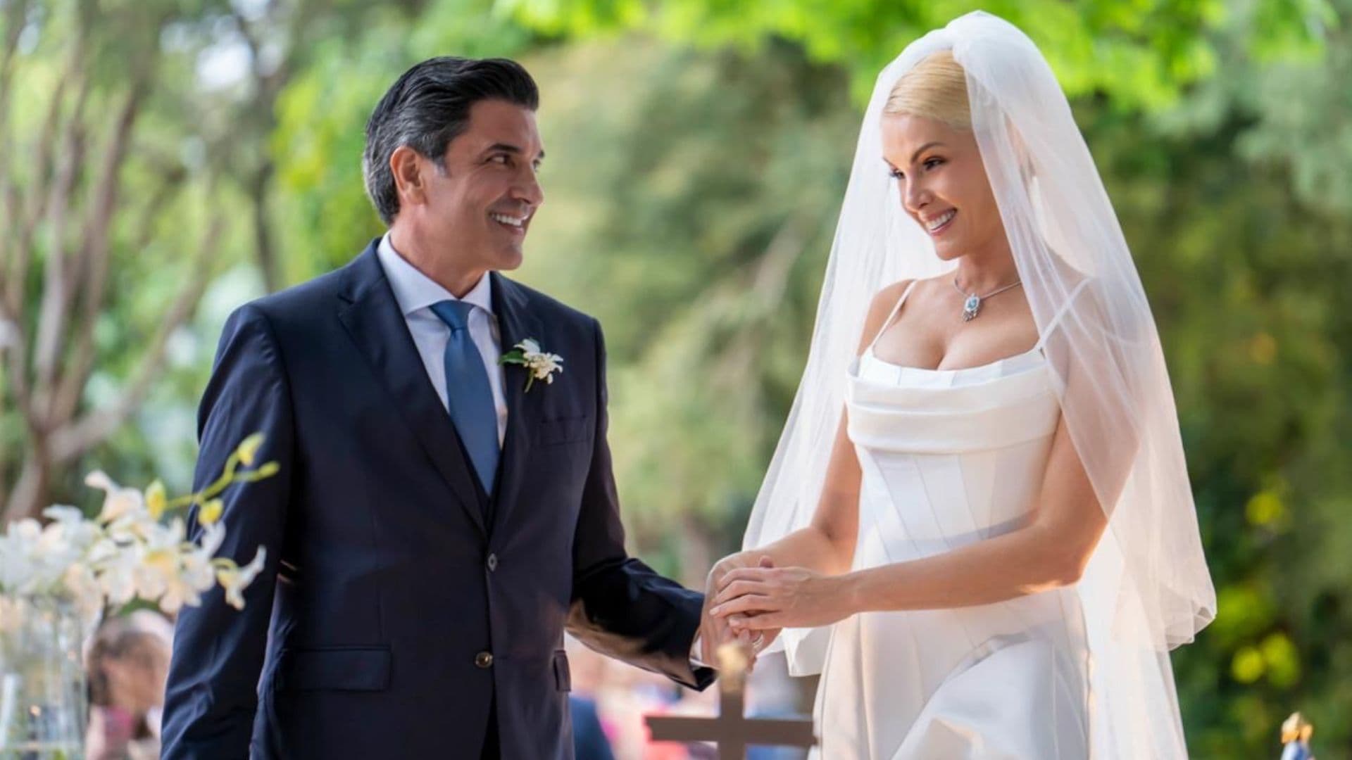 Ana Hickmann e Edu Guedes se emocionam durante casamento religioso; Assista o que rolou