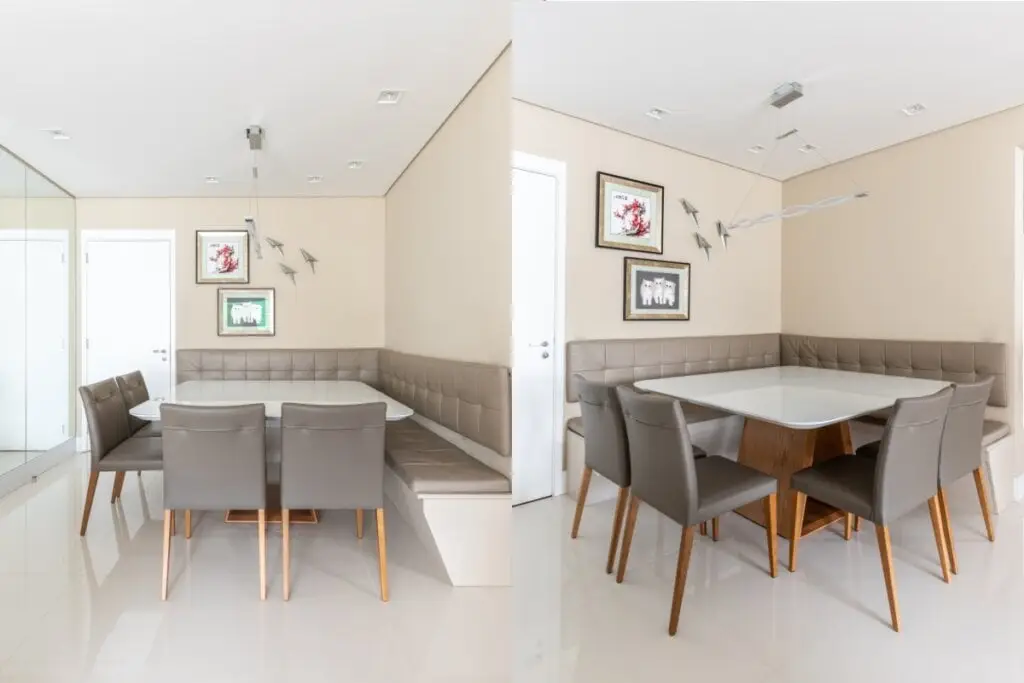 Confira as vantagens do canto alemão na sala de jantar