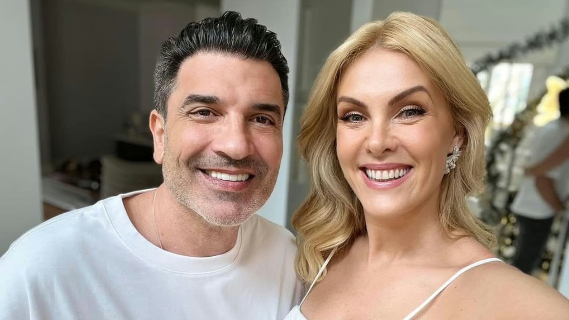 Ana Hickmann faz desabafo sobre câncer de Edu Guedes