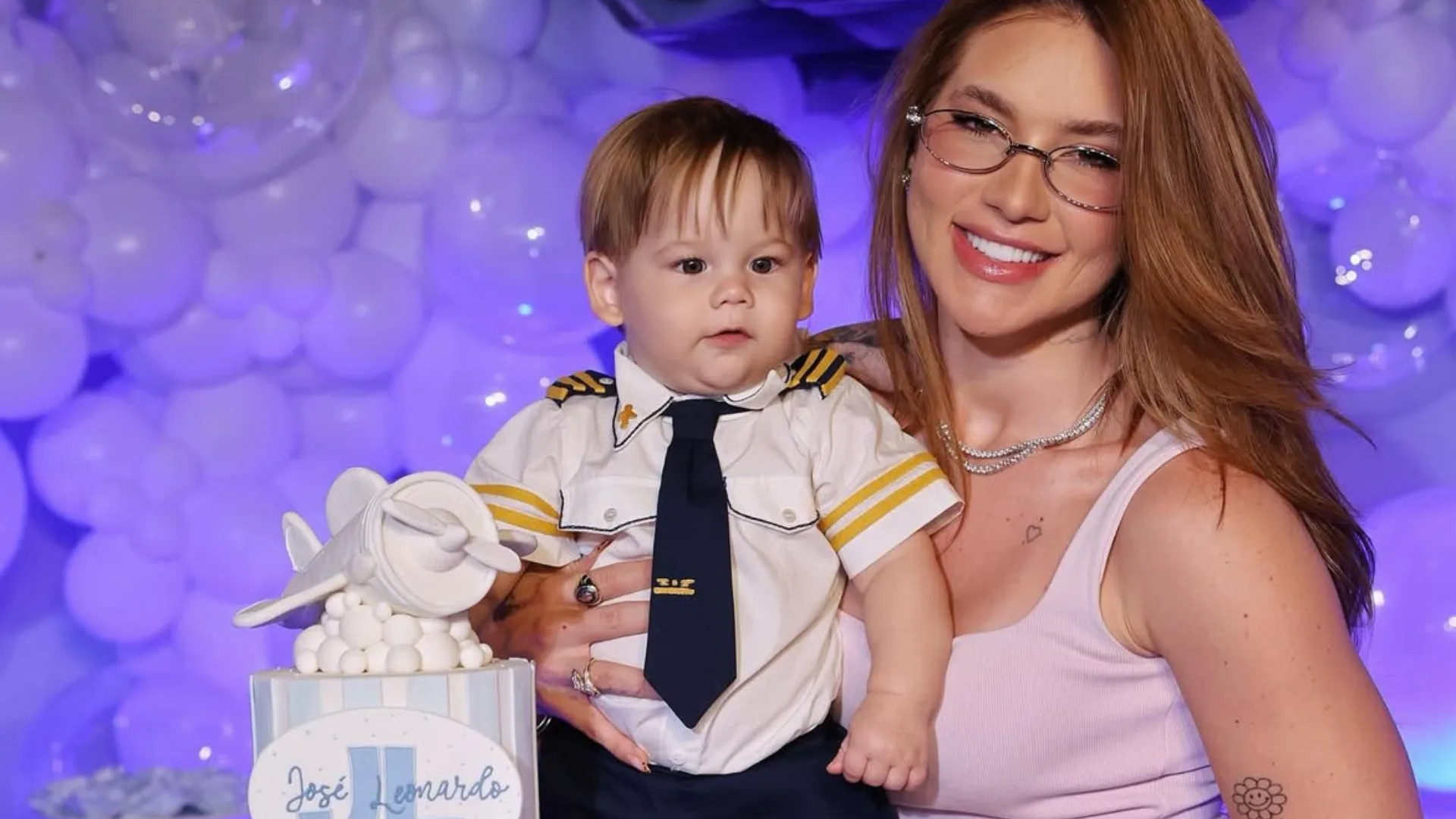 Virgínia celebra 11 meses de José Leonardo com festa especial