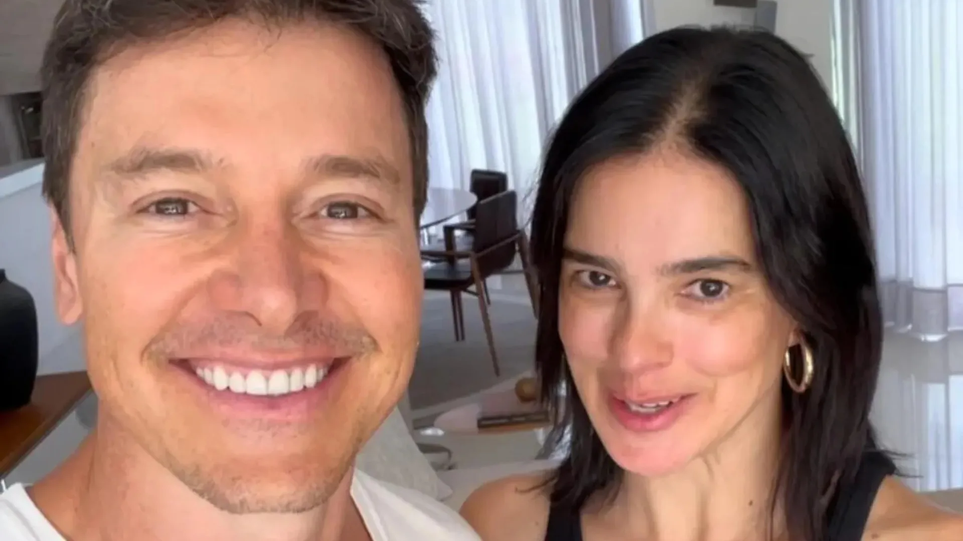 Vera Viel e Rodrigo Faro relatam novo susto com saúde da apresentadora