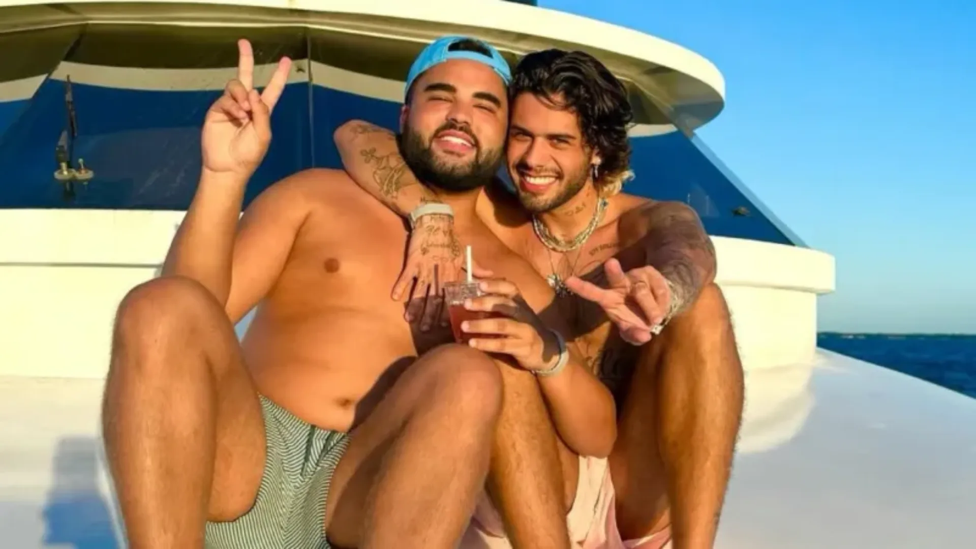 Lucas Guedez admite ter mandado indireta para Zé Felipe