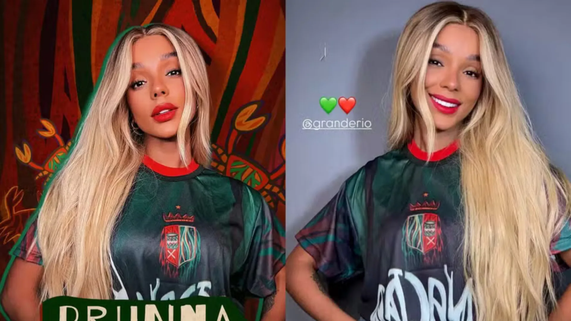 Brunna Gonçalves é anunciada como musa da Grande Rio após saída da Beija-Flor