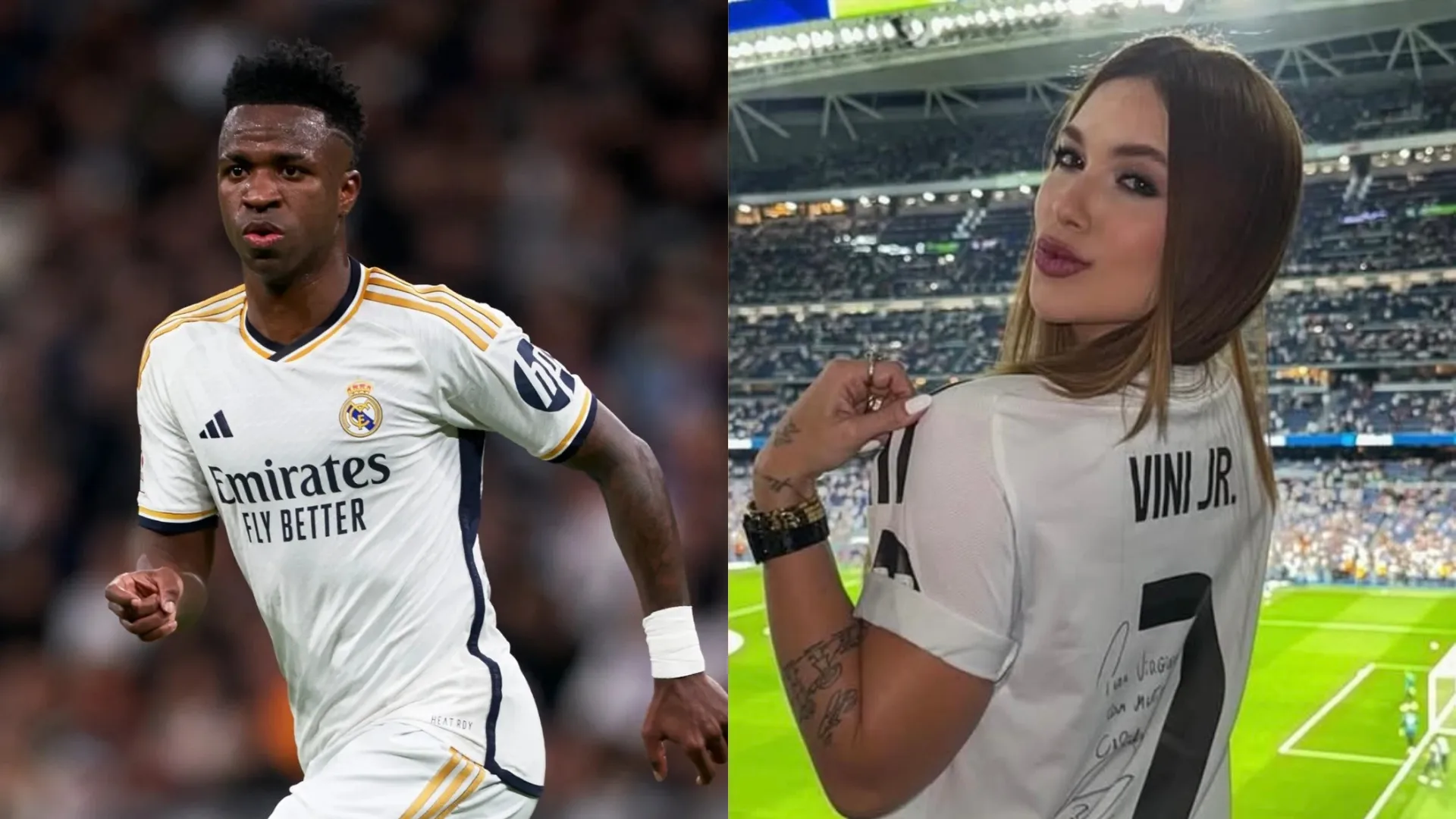 Pedido de desculpas a Virgínia não partiu de Vini Jr., e sim do marketing do Real Madrid