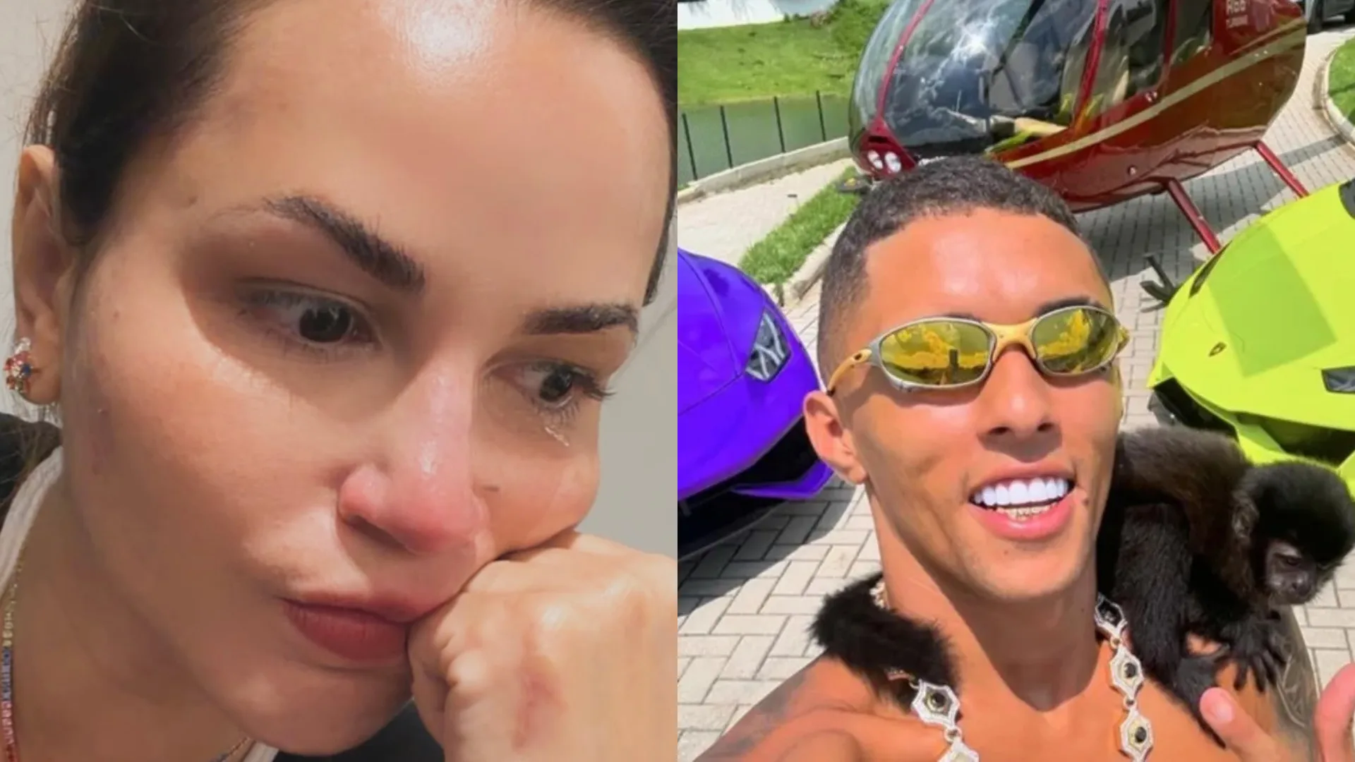 Deolane se emociona com vídeo de Buzeira e faz desabafo contra sistema e política