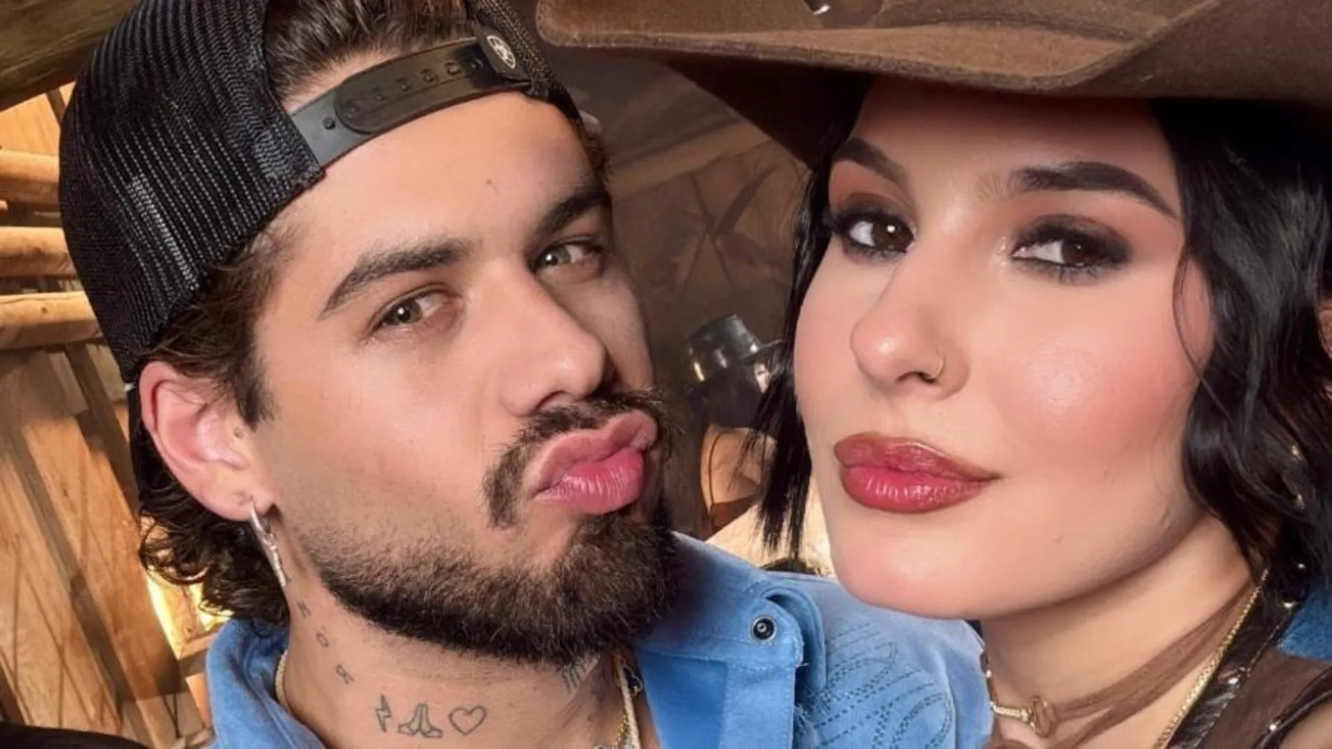 Ana Castela presenteia Zé Felipe com roupas de boiadeiro e diverte fãs