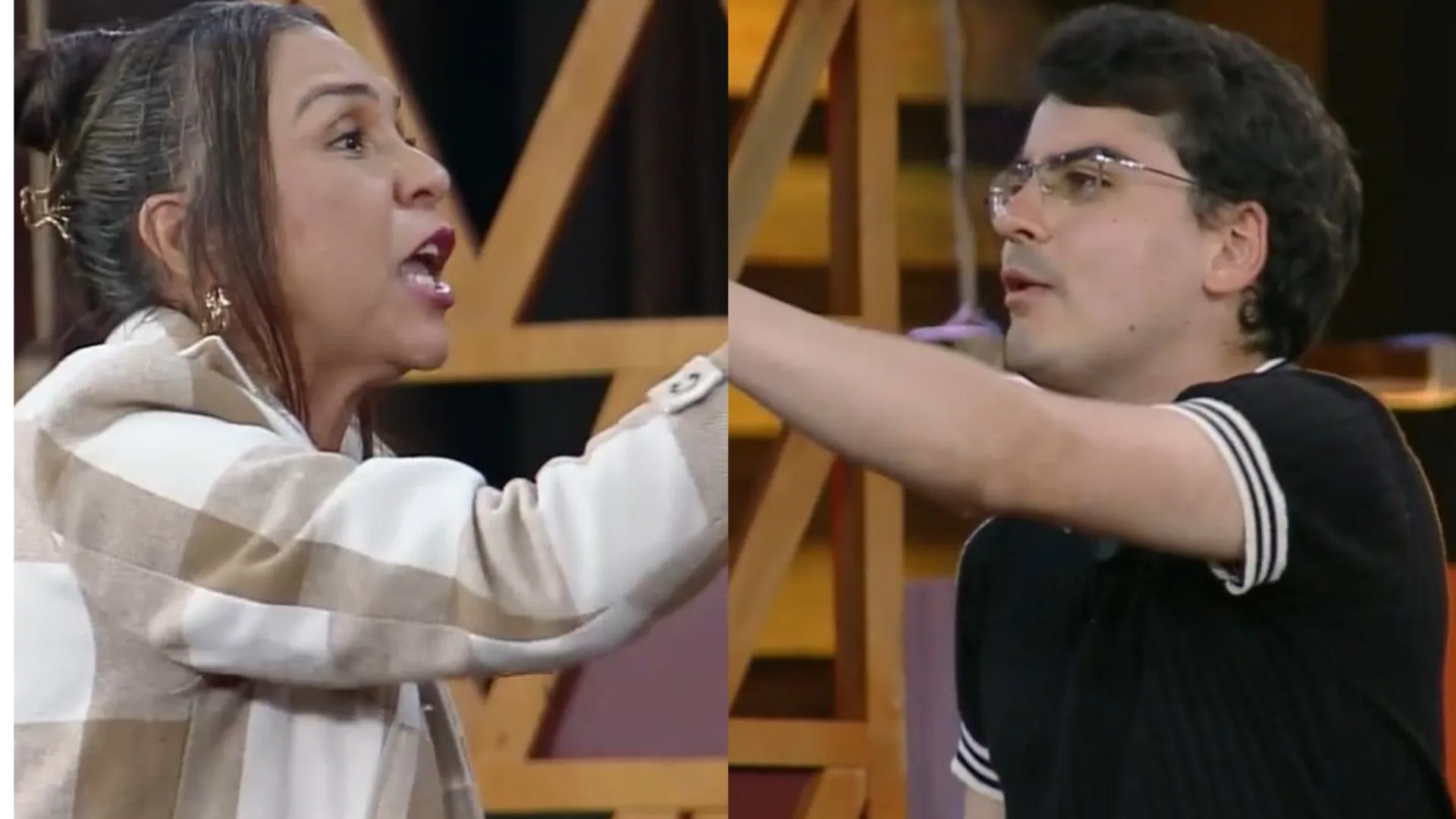 A Fazenda 17: Dudu Camargo explode com Yoná ao vivo