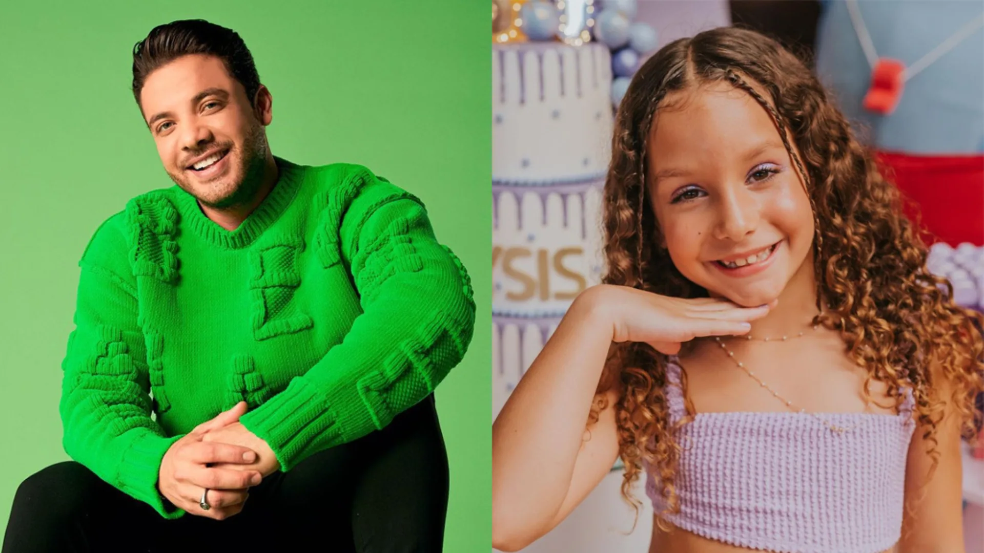 Wesley Safadão faz trança na filha e diz que aprendeu na escola