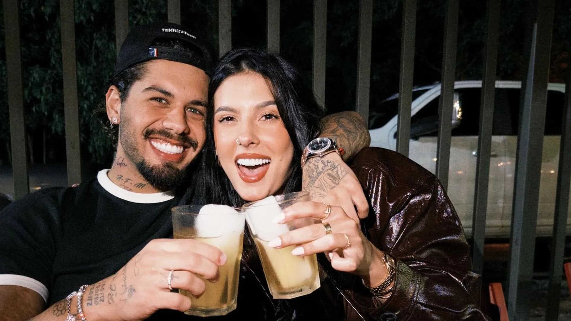 Ana Castela e Zé Felipe surgem em gravação de DVD em Santa Catarina