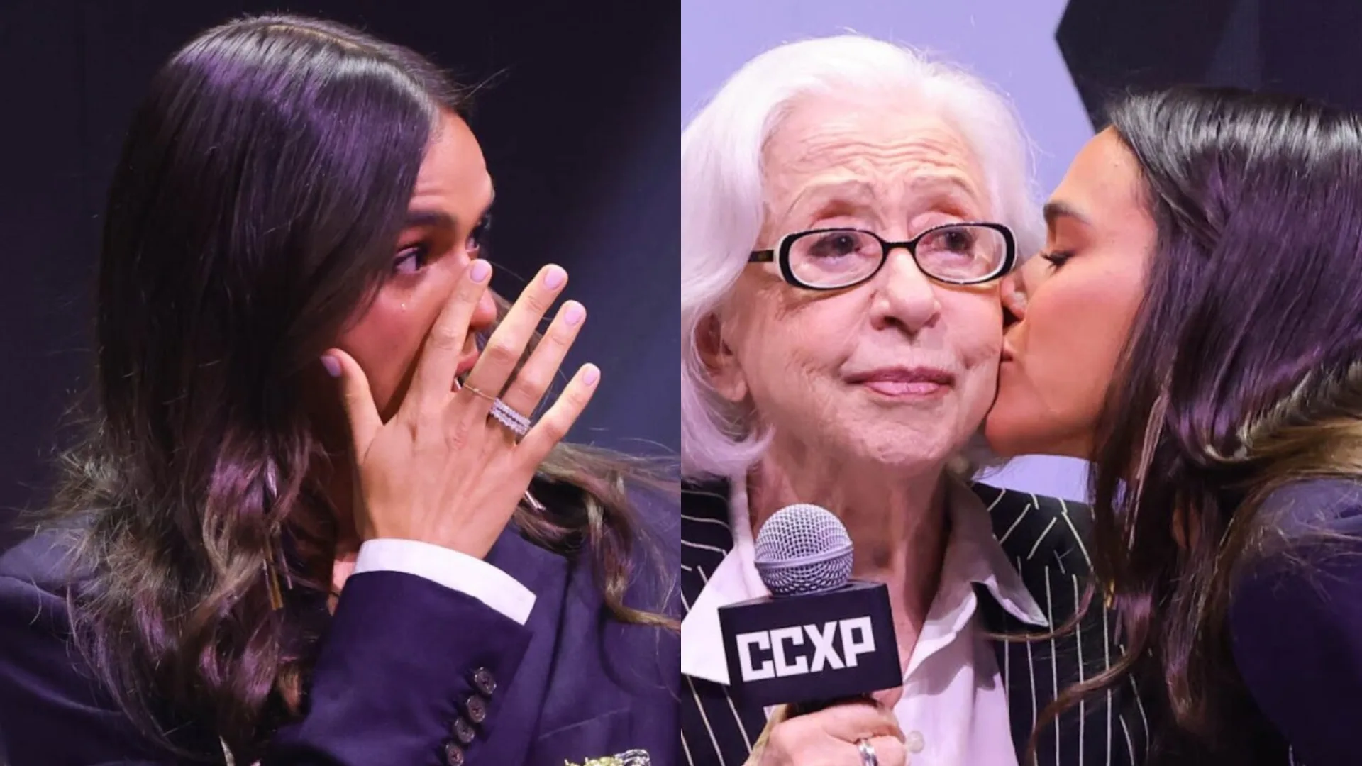 Bruna Marquezine se emociona ao ouvir declaração de amor de Fernanda Montenegro