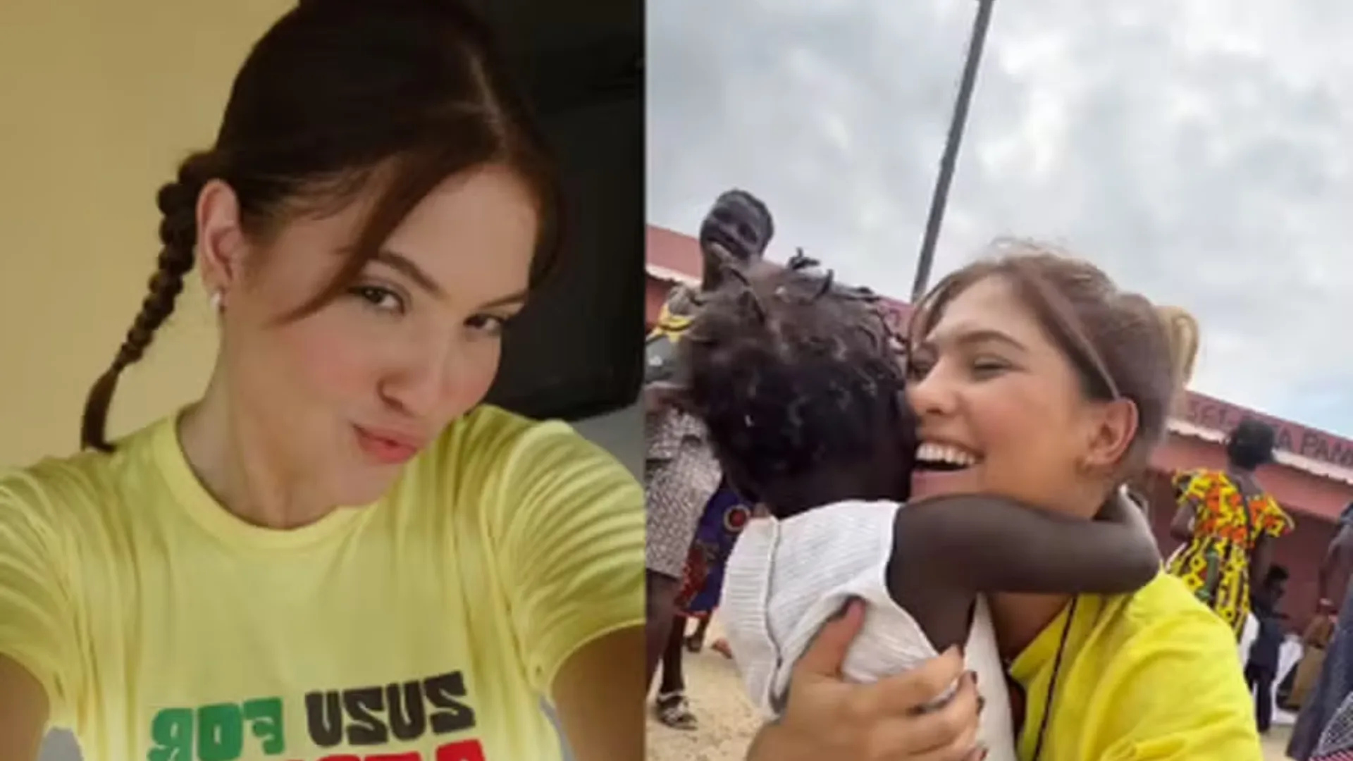 Mari Menezes compra celulares e transforma a vida de família em Angola