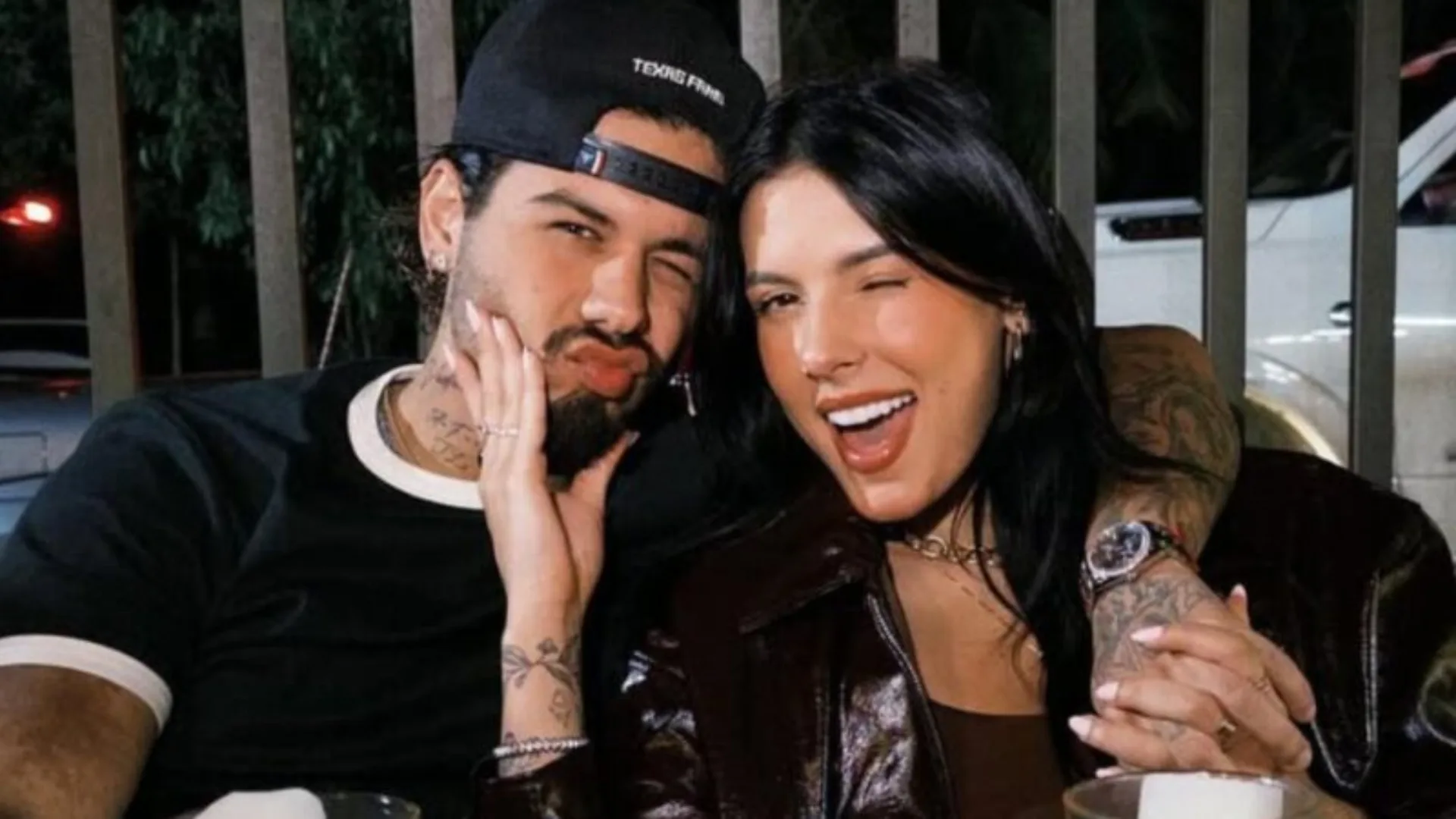 Zé Felipe mostra momento fofo dos filhos com Ana Castela