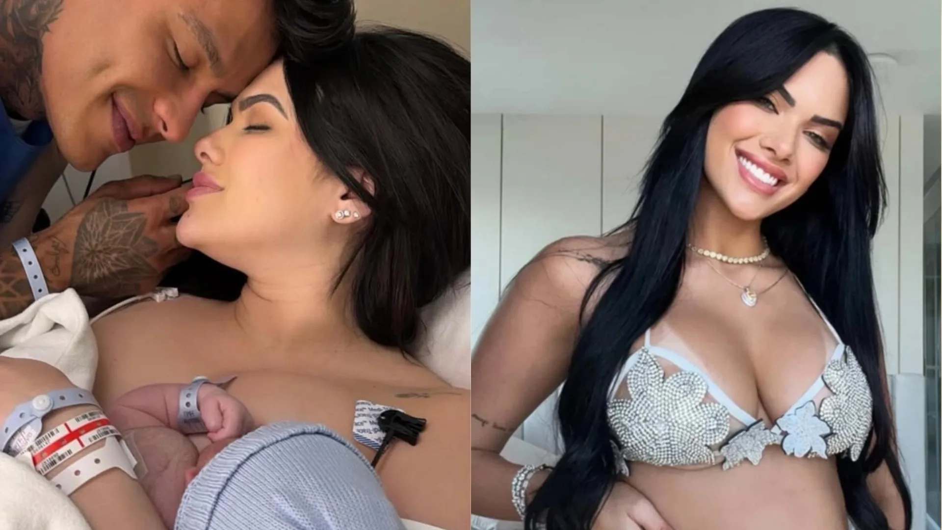 Emily Garcia dá à luz seu primeiro filho com Victor Igoh