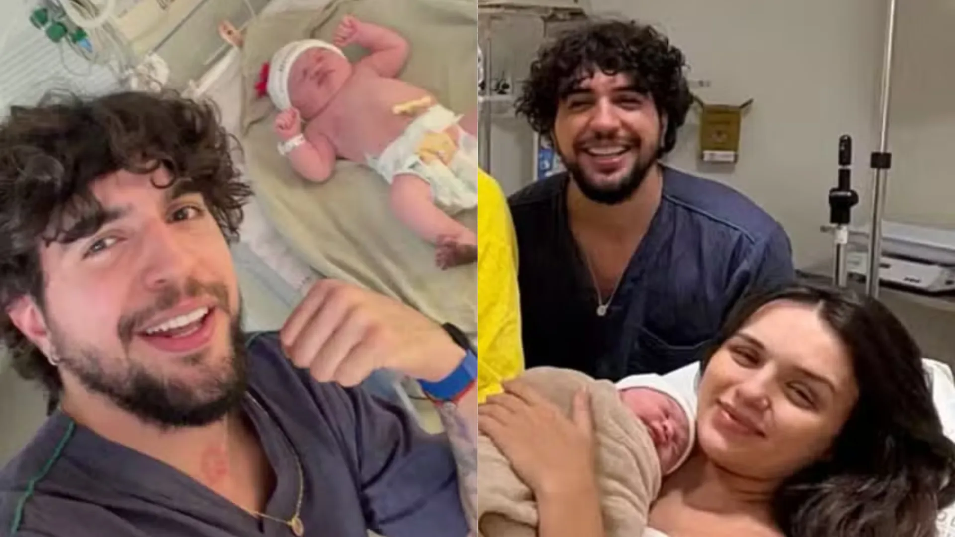 Rafa Kalimann enfrenta parto normal de mais de 40 horas e dá à luz filha de 4 kg