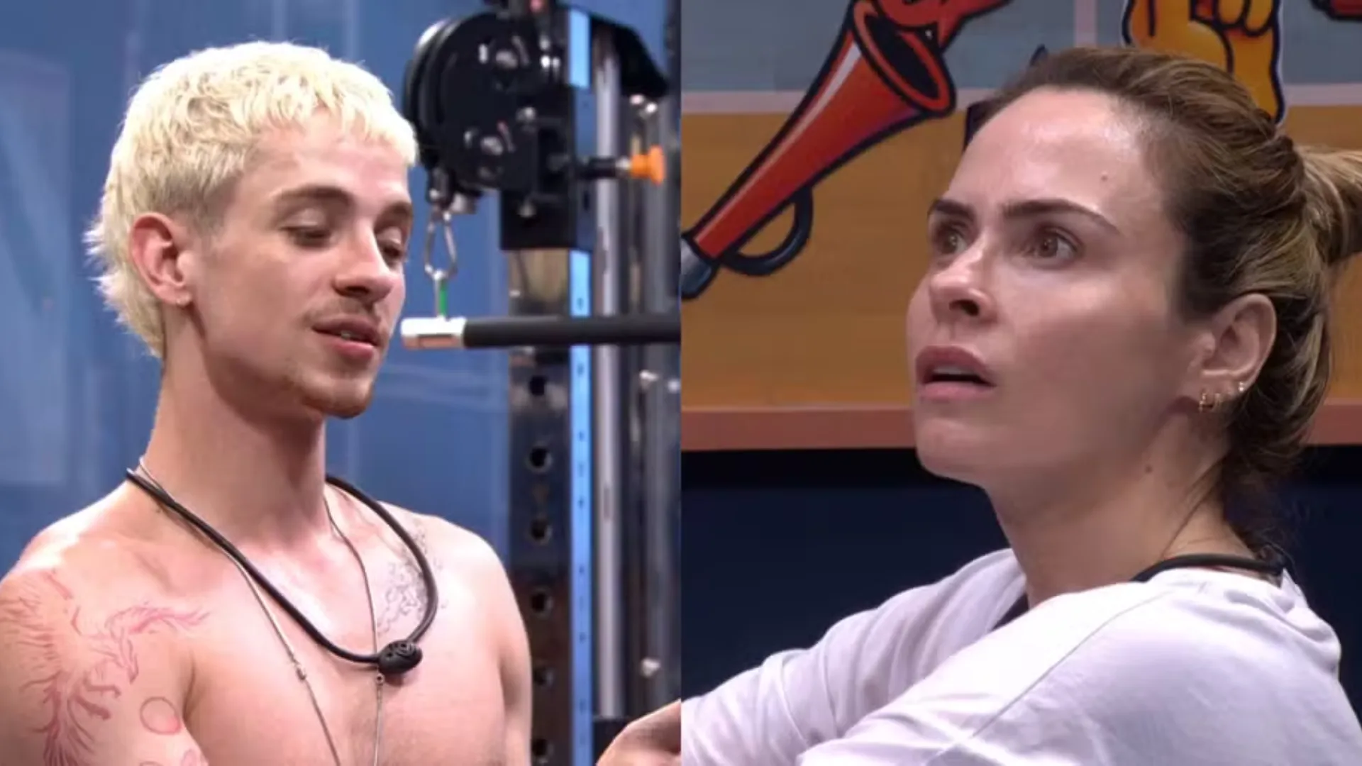 Juliano Floss elogia Ana Paula e declara apoio à sister no jogo