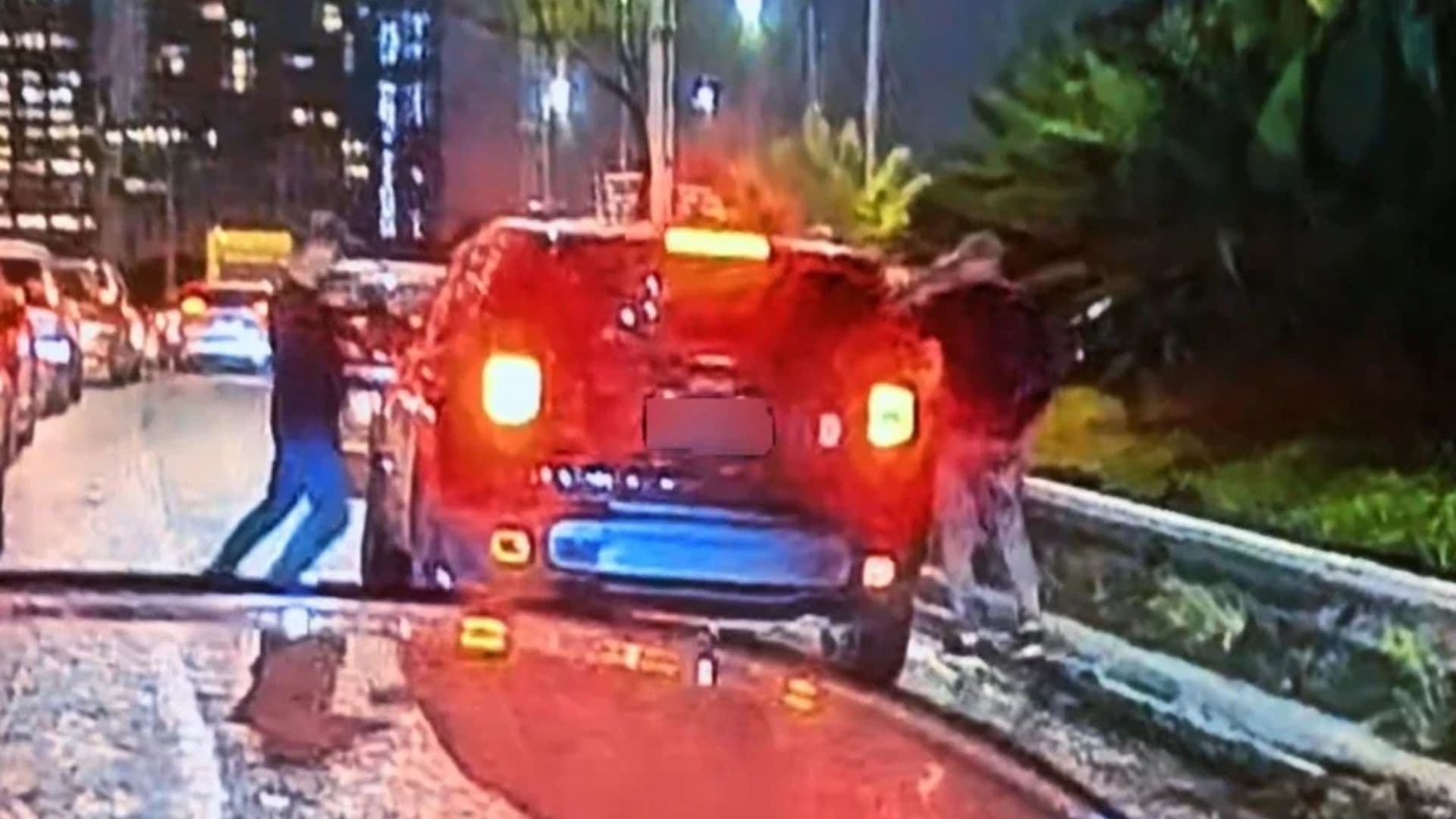 Influenciador flagra assalto na Marginal Pinheiros, em São Paulo