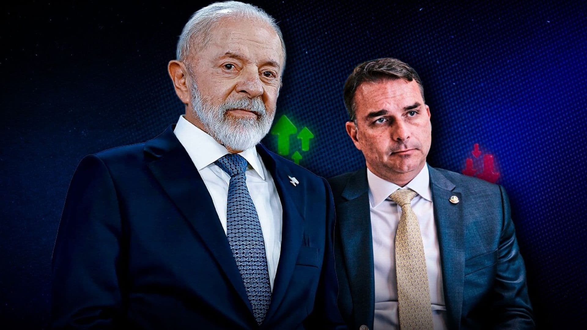 Lula e Flávio Bolsonaro aparecem empatados em eventual 2º turno