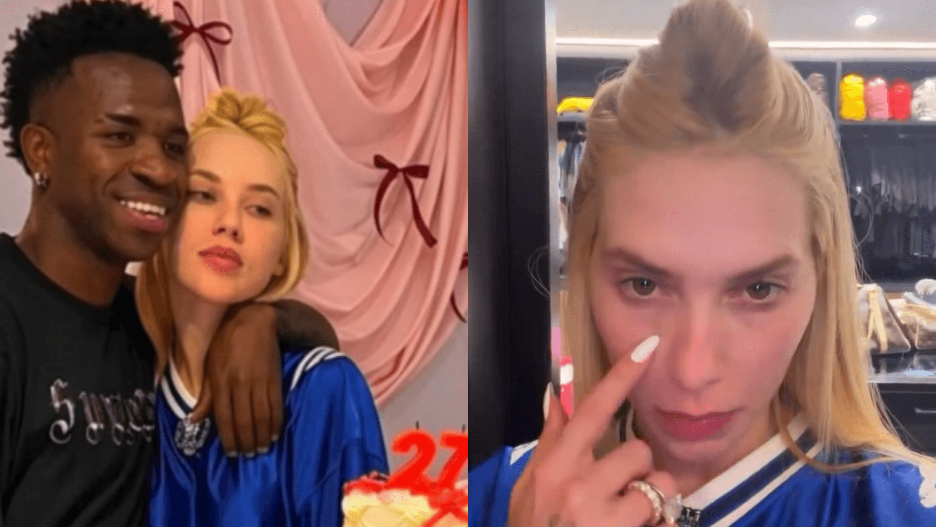 Virginia explica “cara fechada” em festa surpresa de aniversário