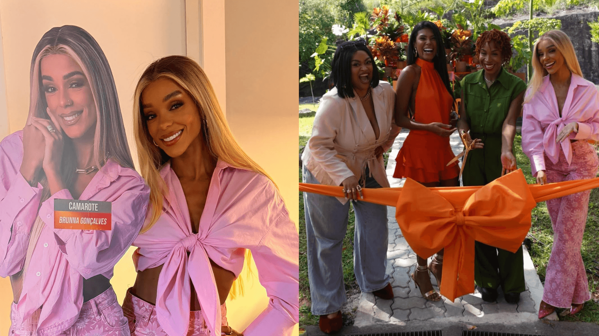 Globo inaugura “Jardim BBBotânico” e Brunna Gonçalves ironiza sua participação no BBB 22