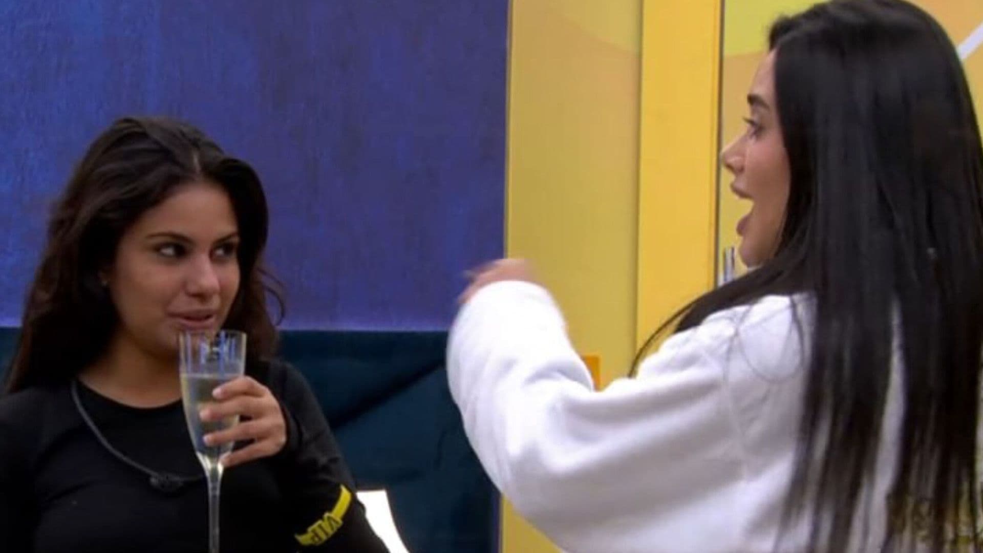 BBB 26: Jordana revela para Gabriela que ficou com Jonas e choca a sister