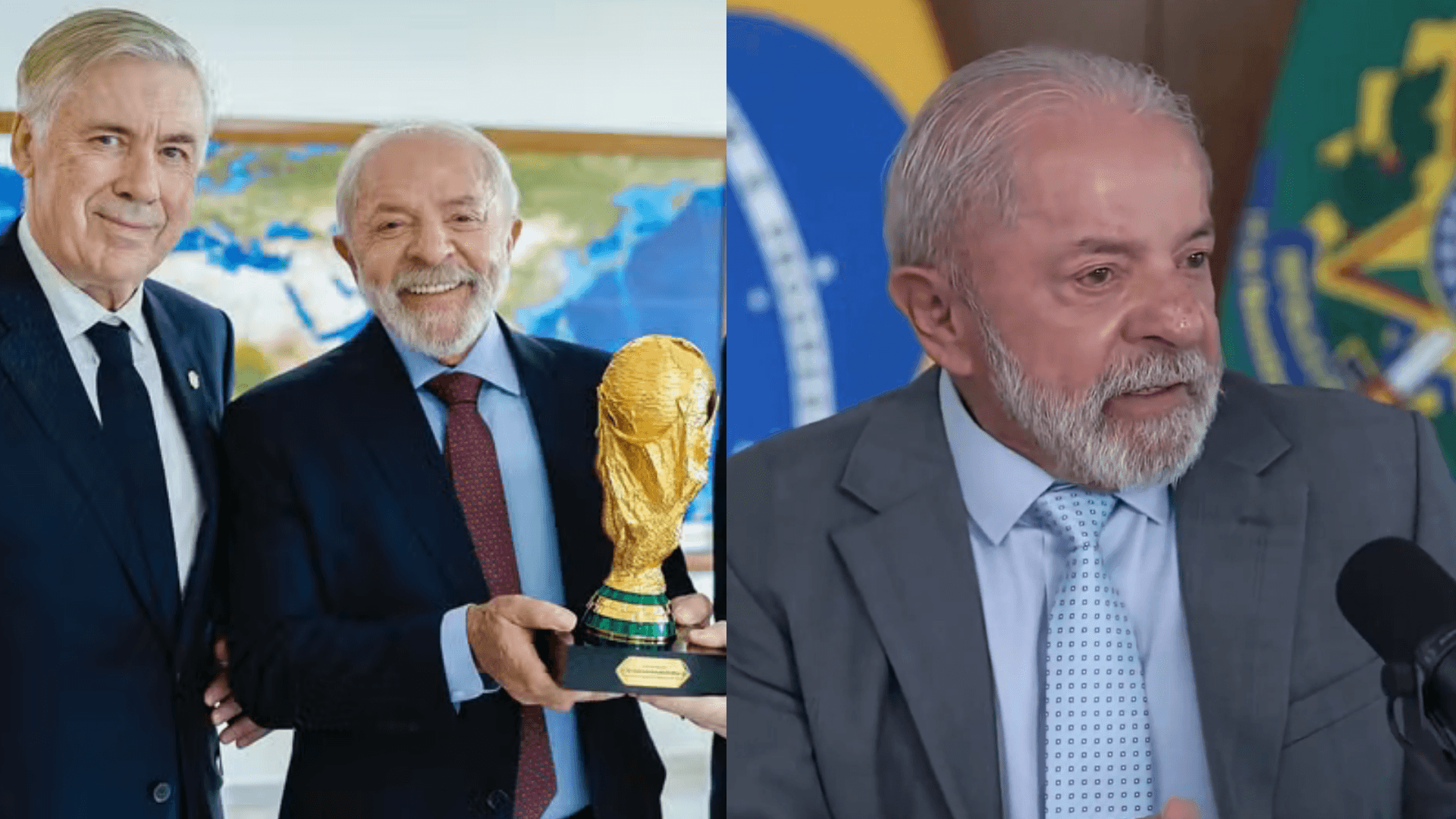 Presidente Lula revela conversa com Ancelotti sobre Neymar na Copa: “Tem futebol”
