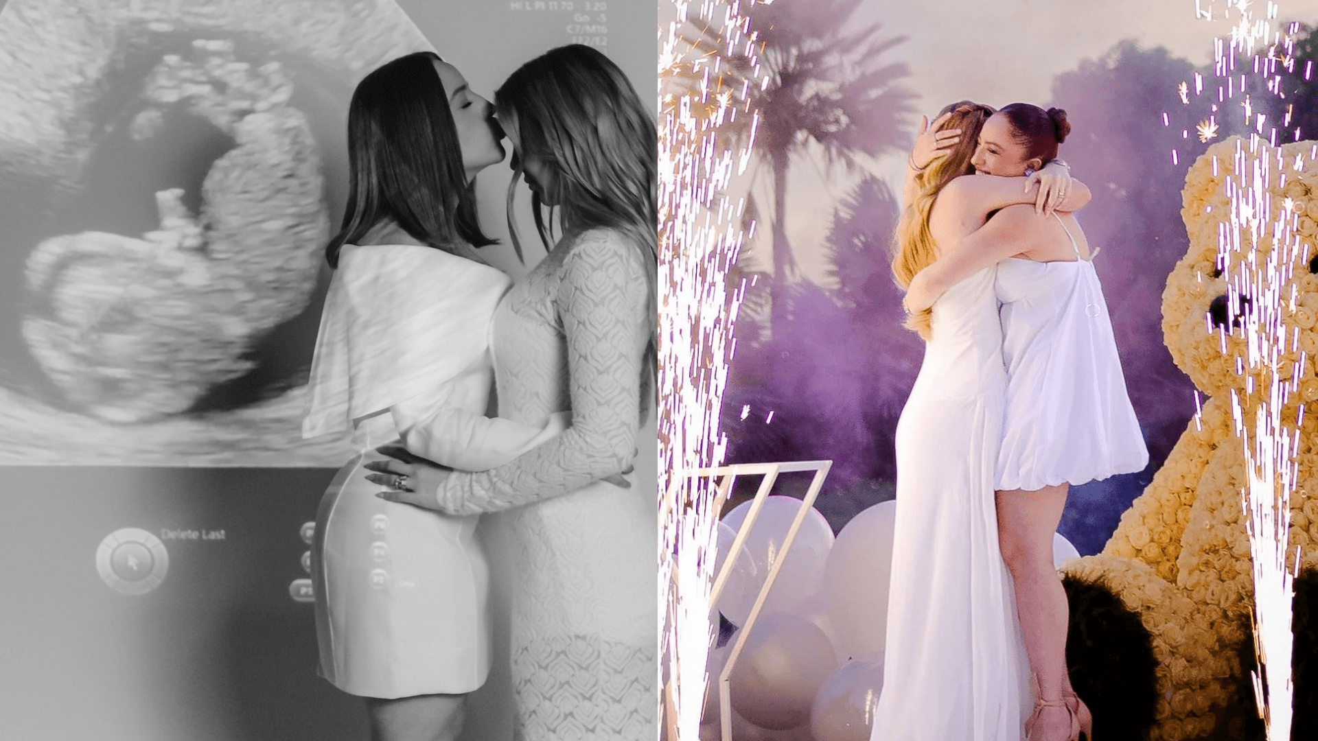 Mari Fernandez e Júlia Ribeiro revelam que serão mães de menina em chá revelação: “Nosso mundo ficou mais rosa!”