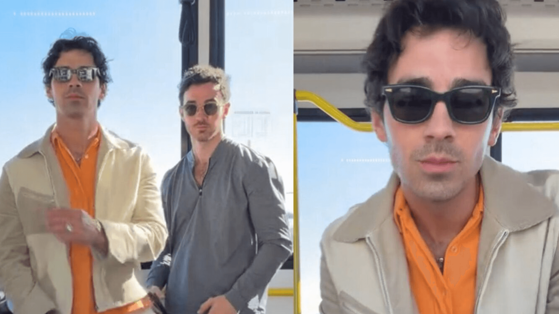 Joe Jonas chega ao Brasil dançando o Passinho do Jamal