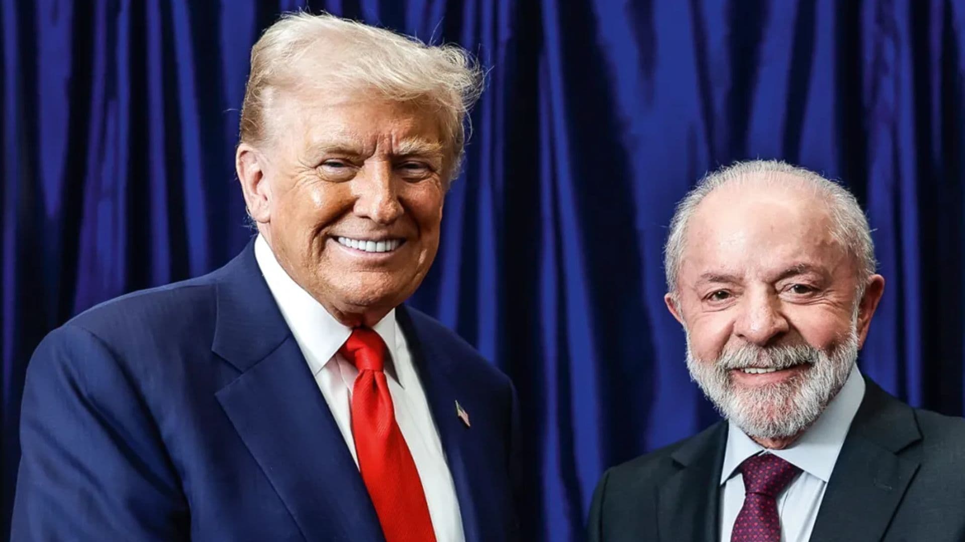 Lula e Trump se reúnem na Casa Branca, nos Estados Unidos